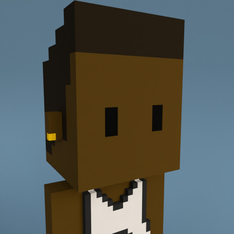 Meebit #19901 — Portrait