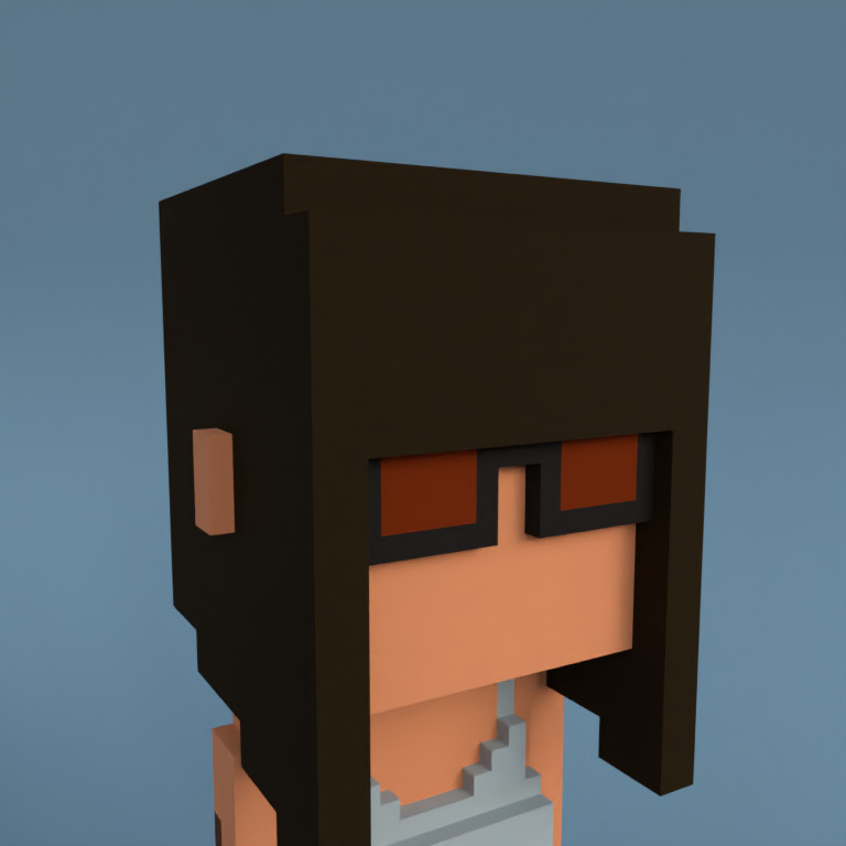 Meebit #19906 — Portrait