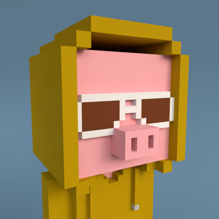 Meebit #19907 — Portrait