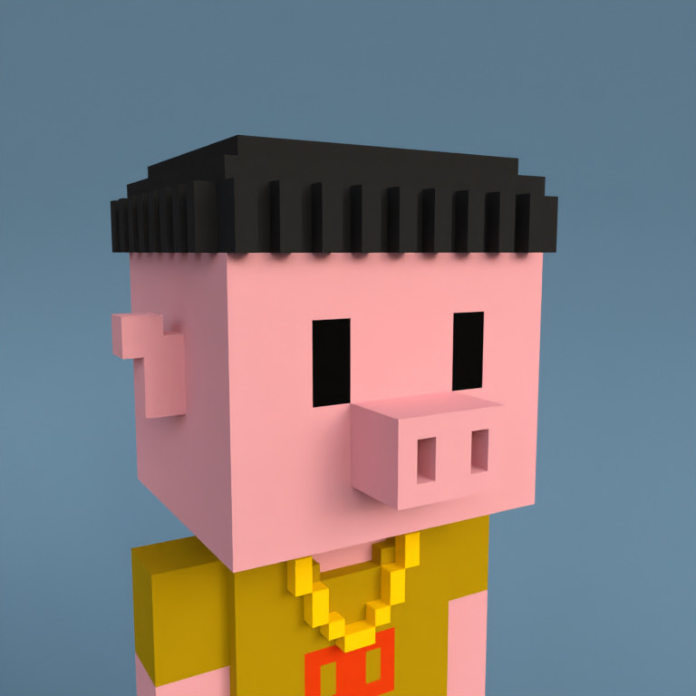 Meebit #19910 — Portrait