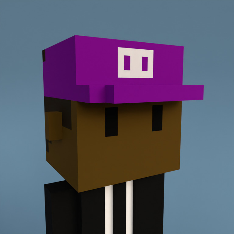 Meebit #19916 — Portrait