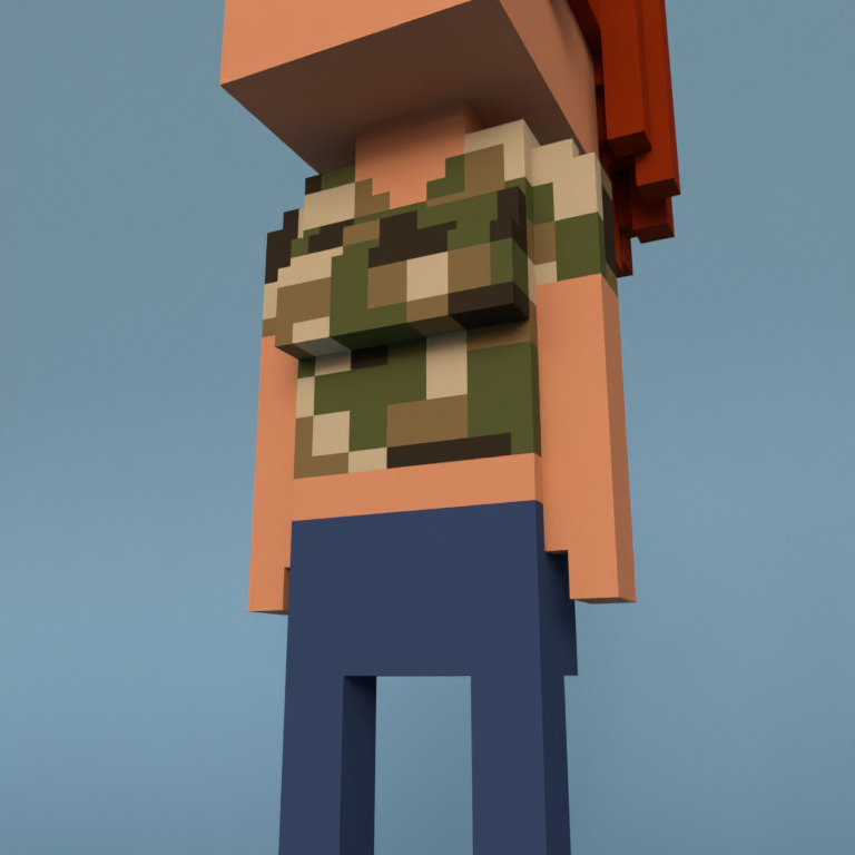 Meebit #19919 — Outfit