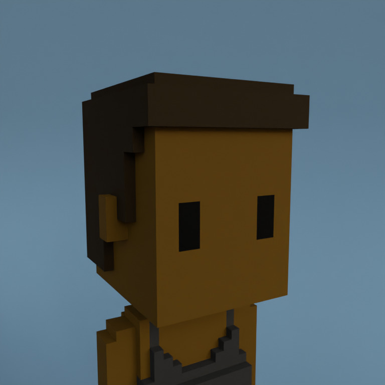 Meebit #19921 — Portrait