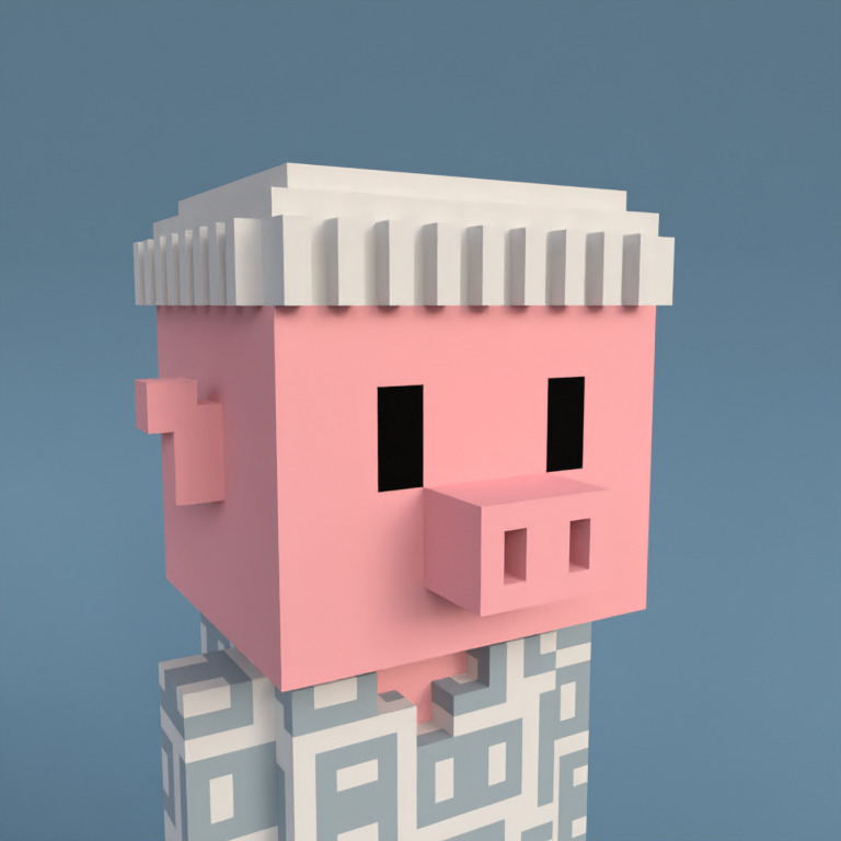 Meebit #19923 — Portrait