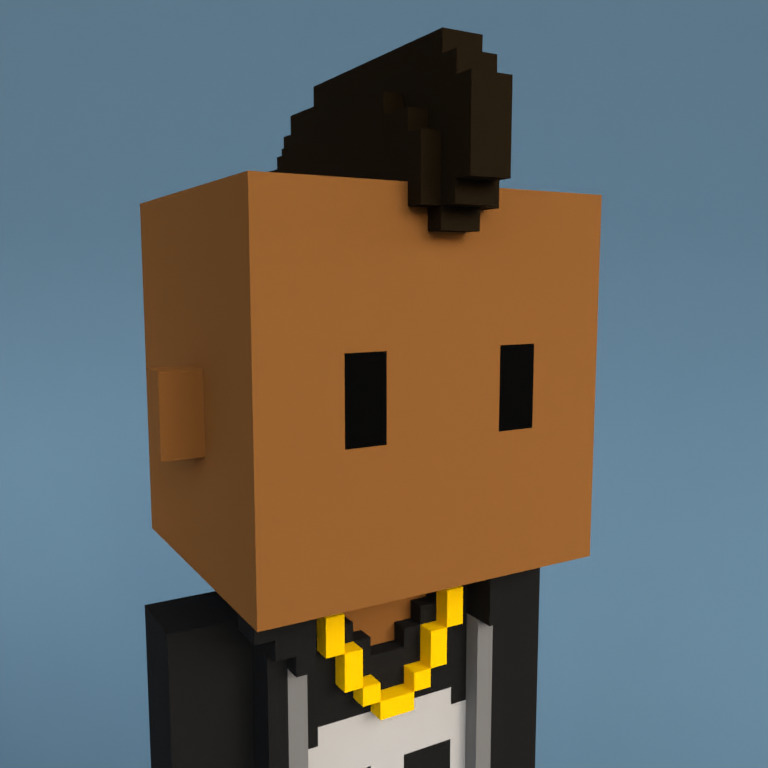 Meebit #19956 — Portrait