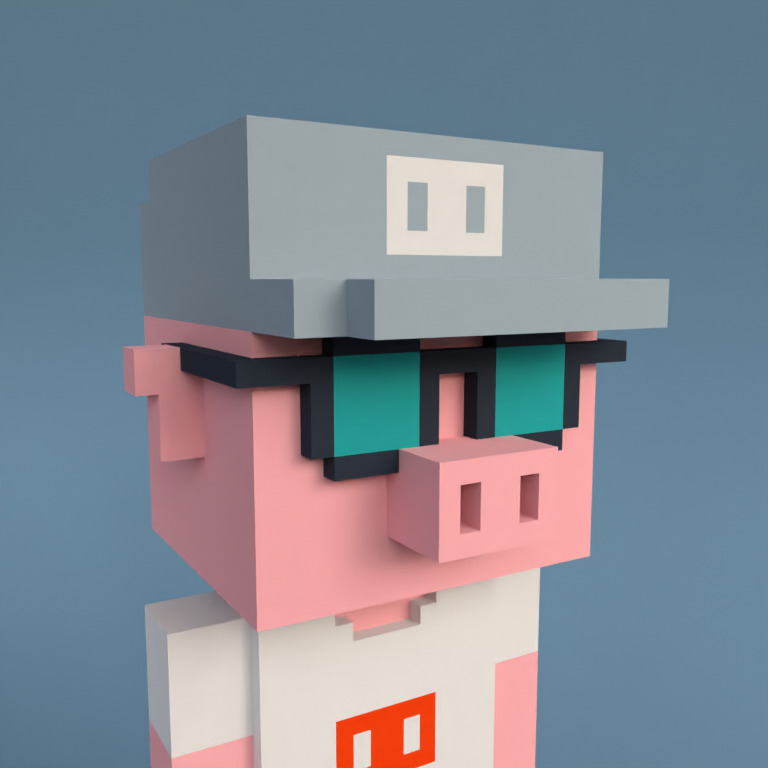 Meebit #19983 — Portrait