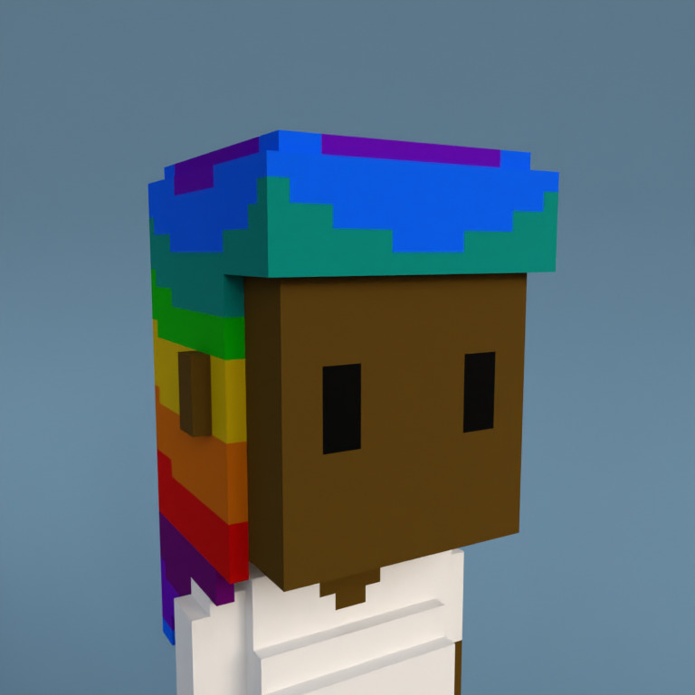Meebit #19984 — Portrait