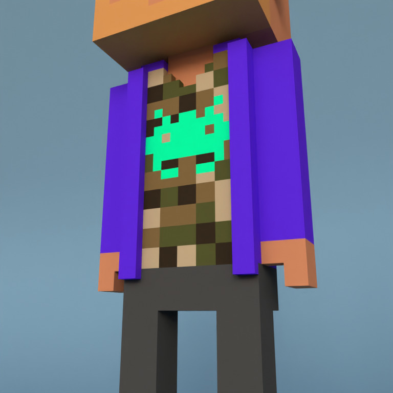 Meebit #19989 — Outfit