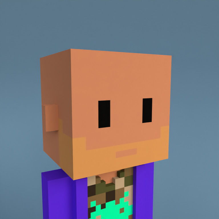 Meebit #19989 — Portrait