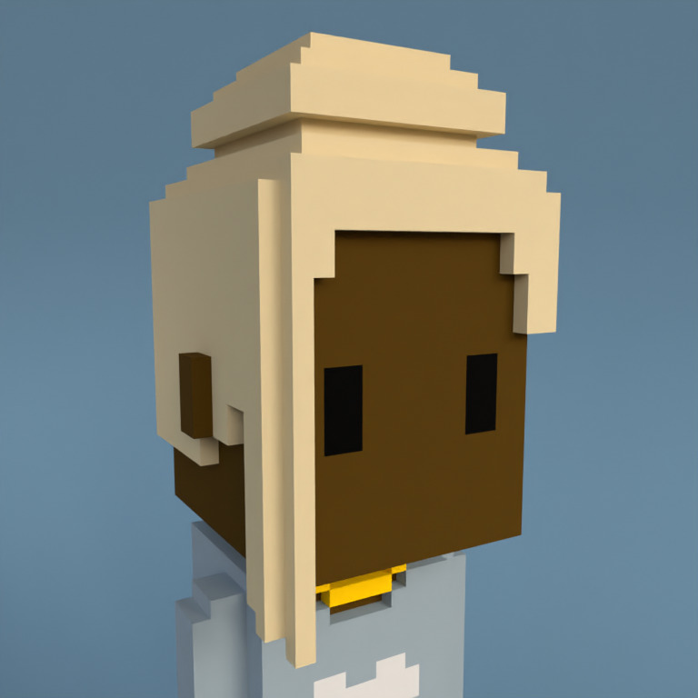Meebit #19990 — Portrait