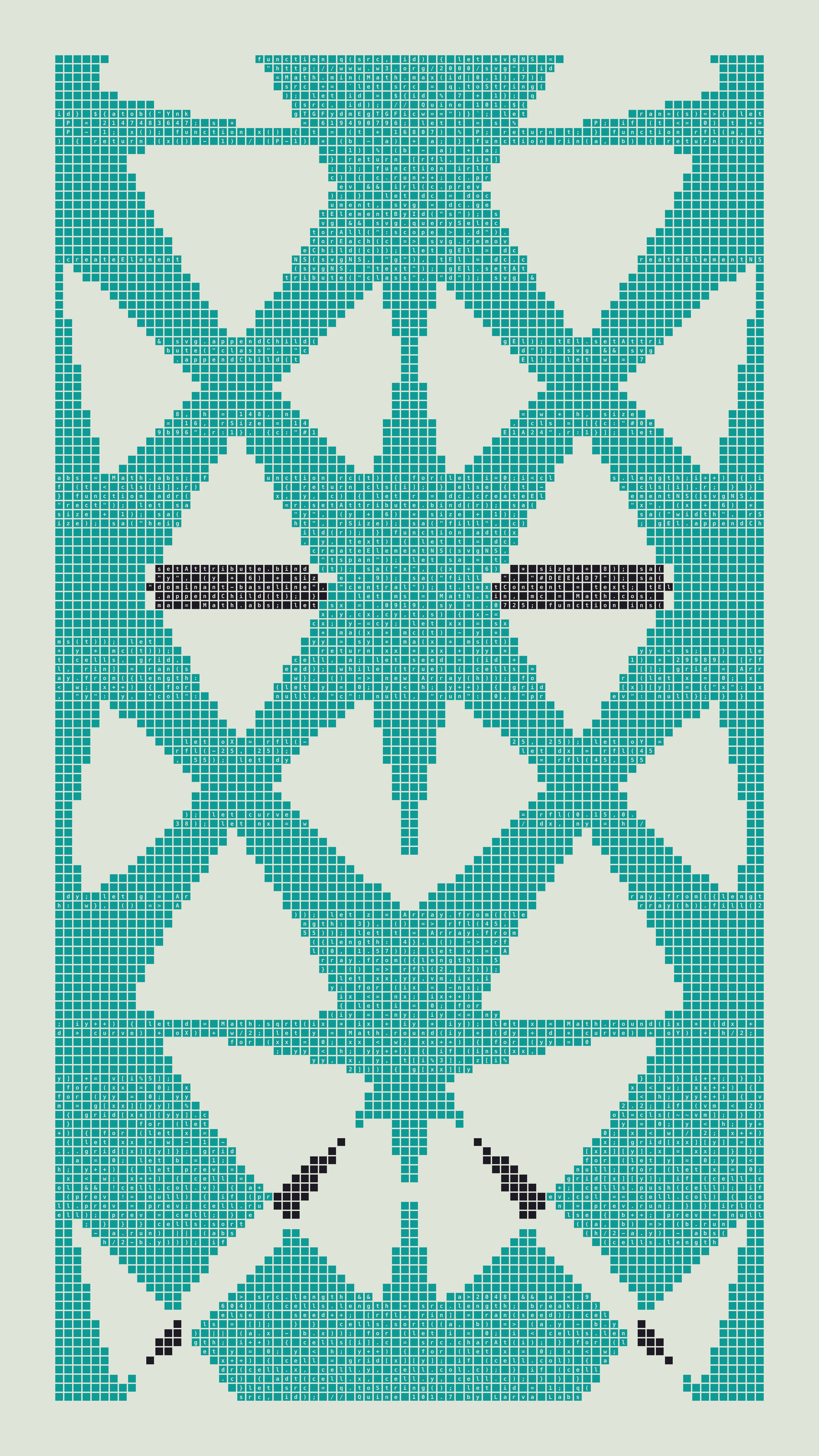 Quine #101 — Generation 7