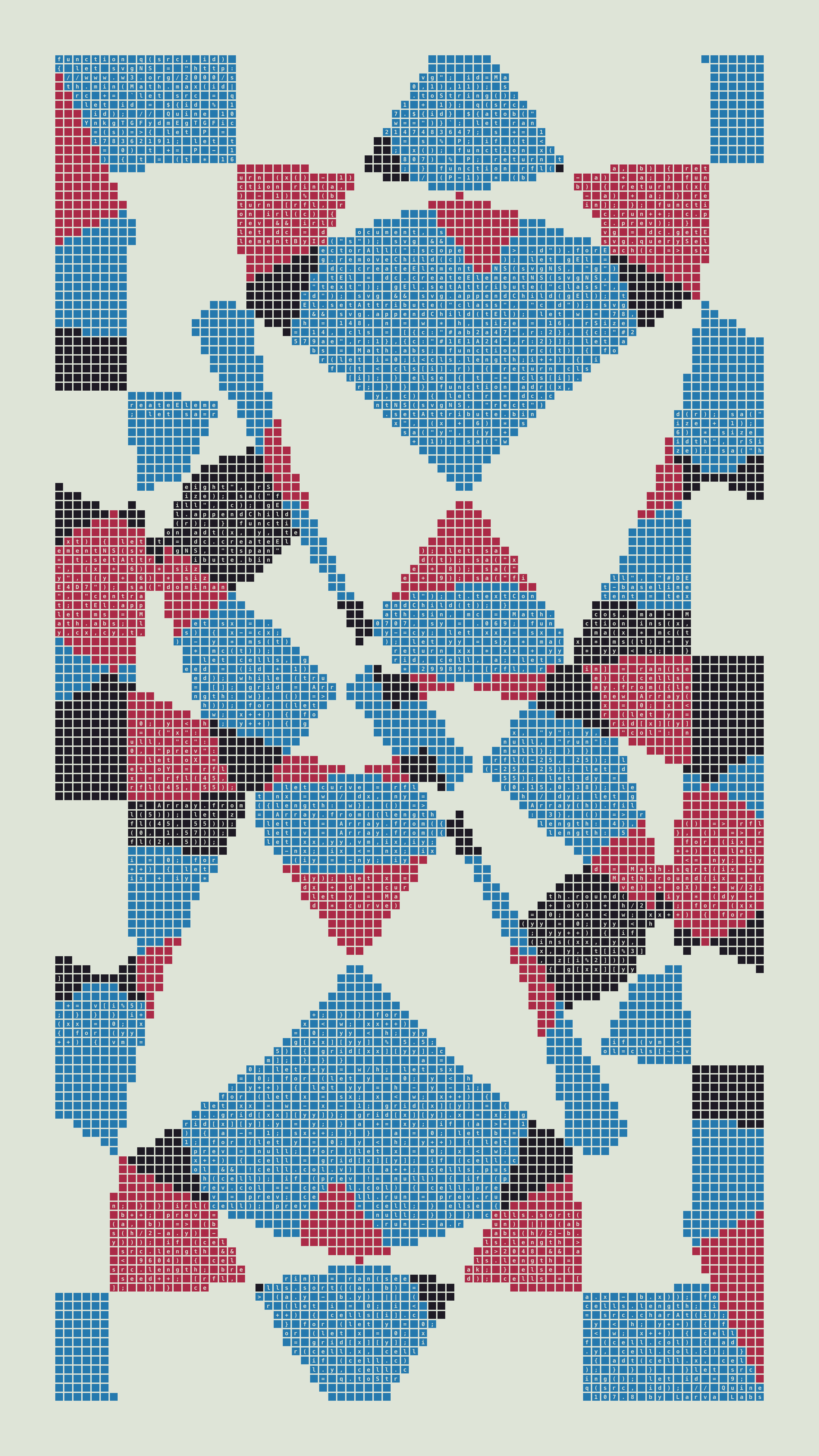 Quine #107 — Generation 8