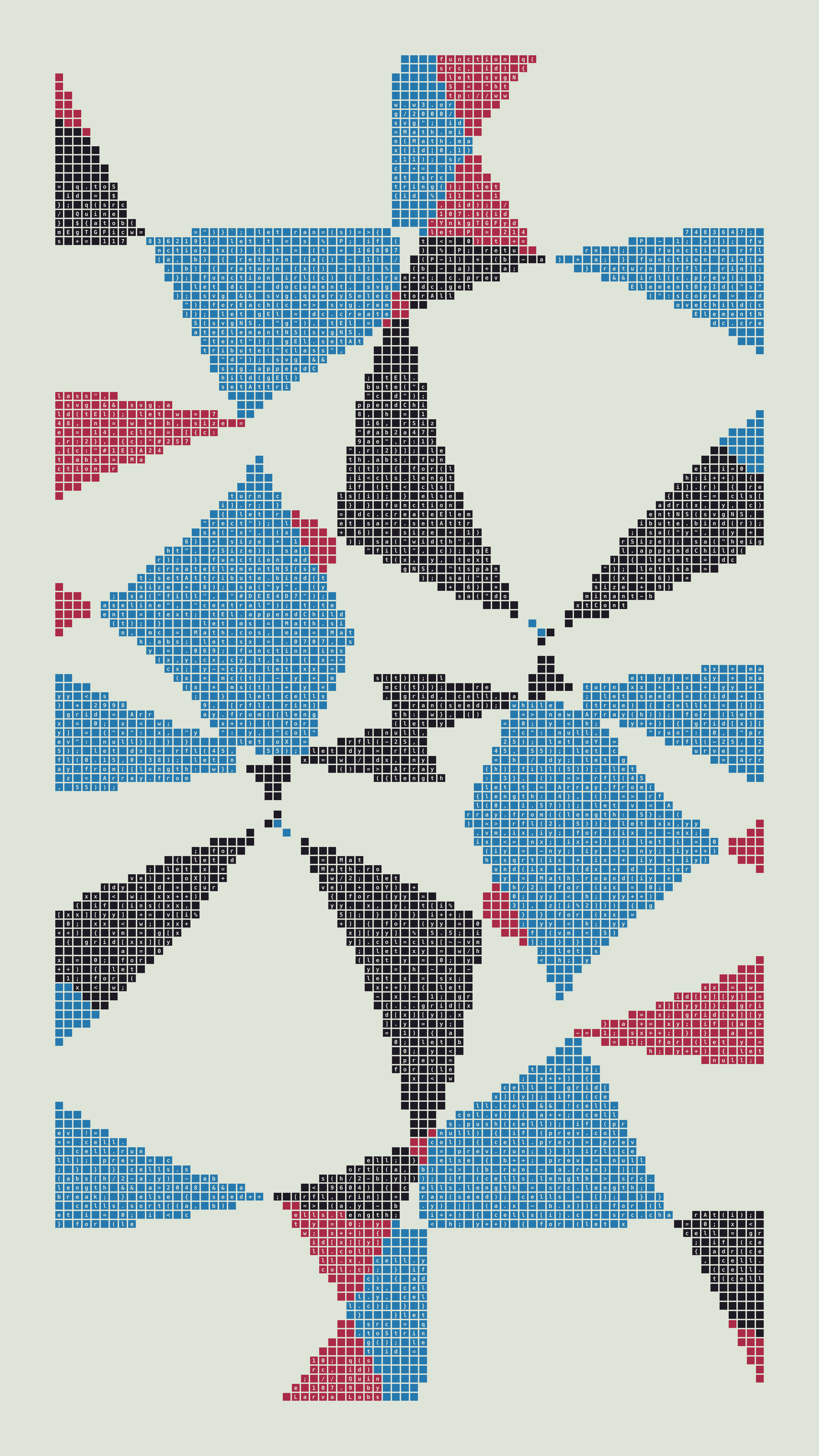 Quine #107 — Generation 9