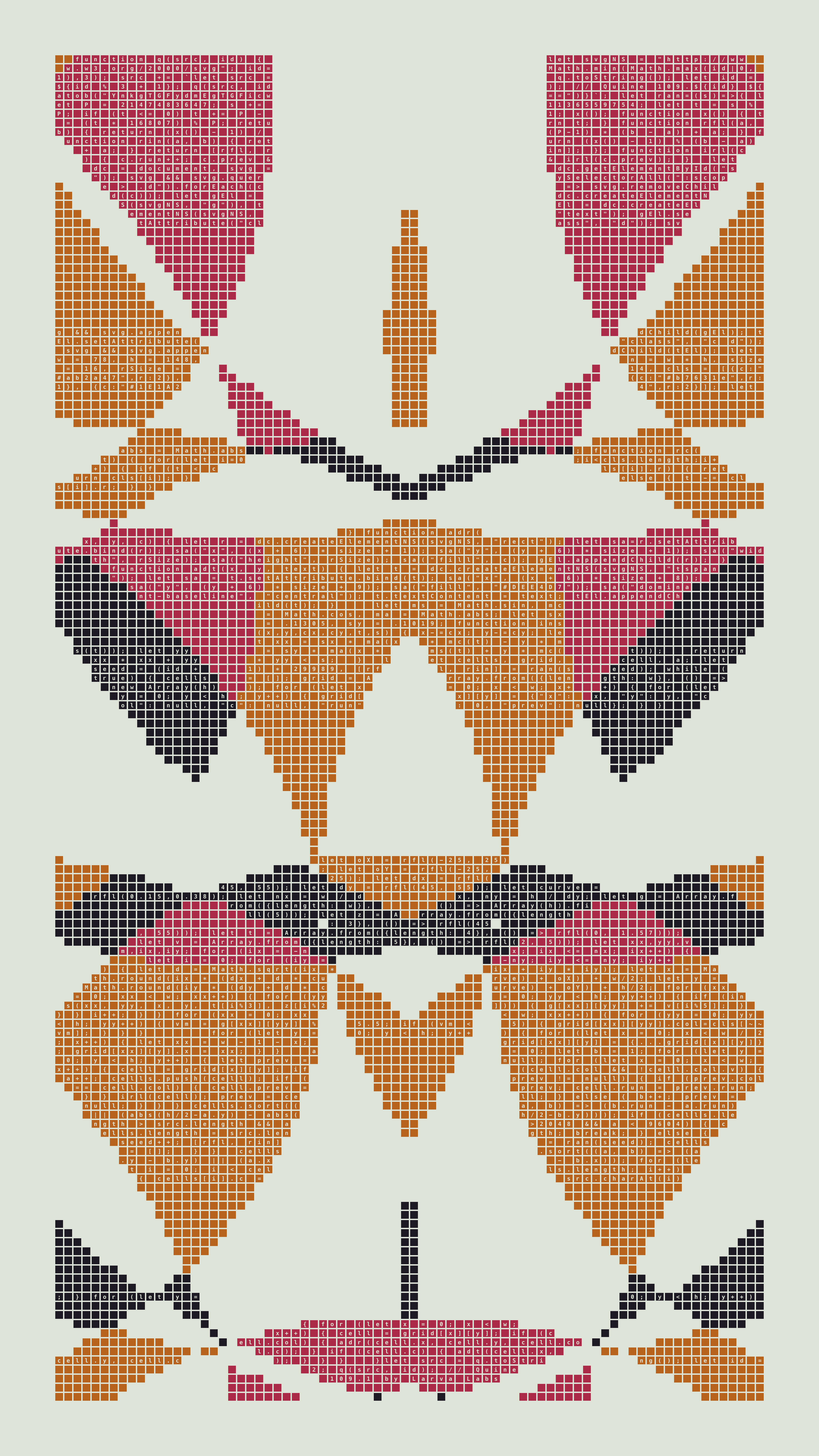 Quine #109 — Generation 1 (poster)