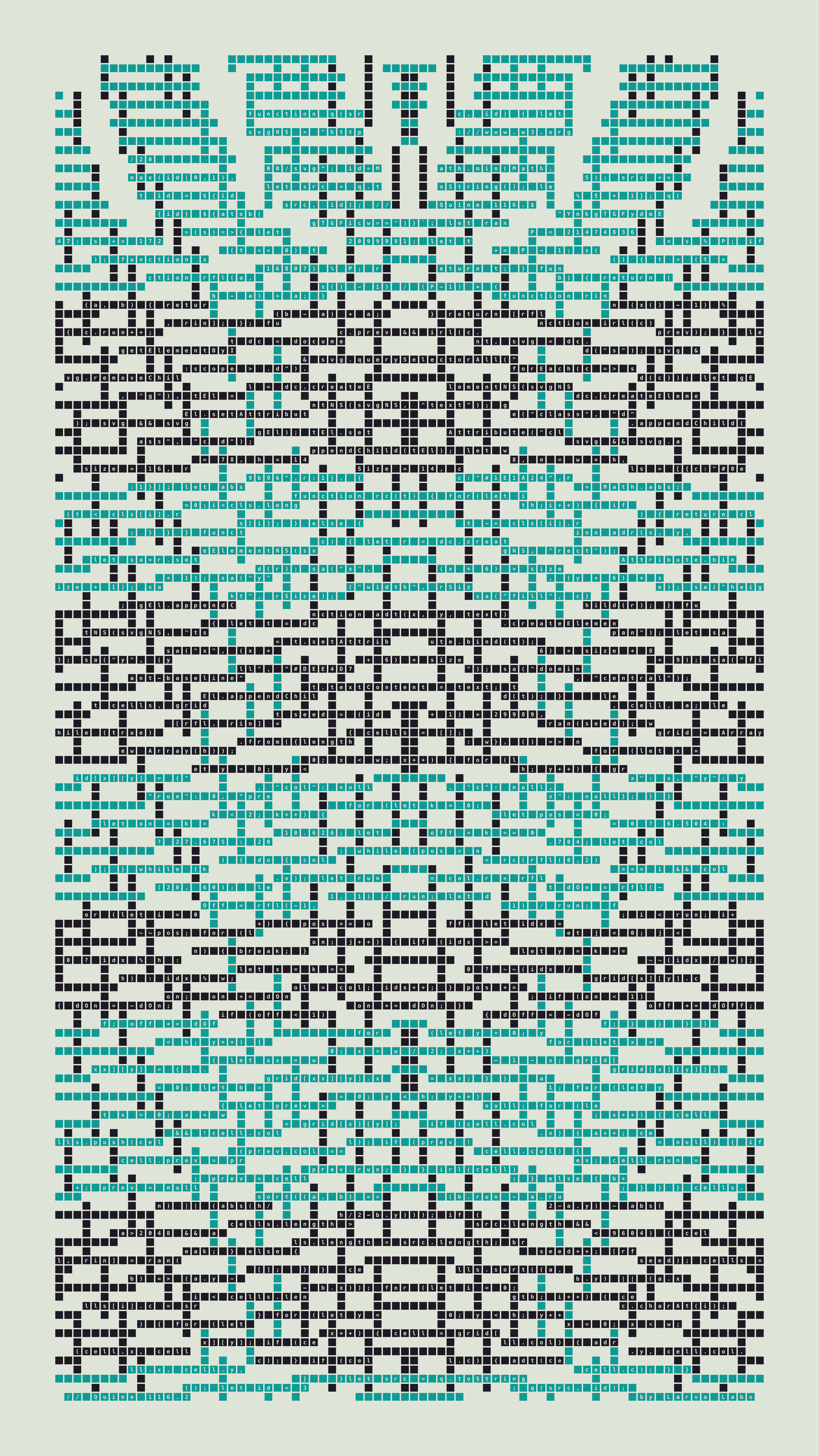 Quine #116 — Generation 2