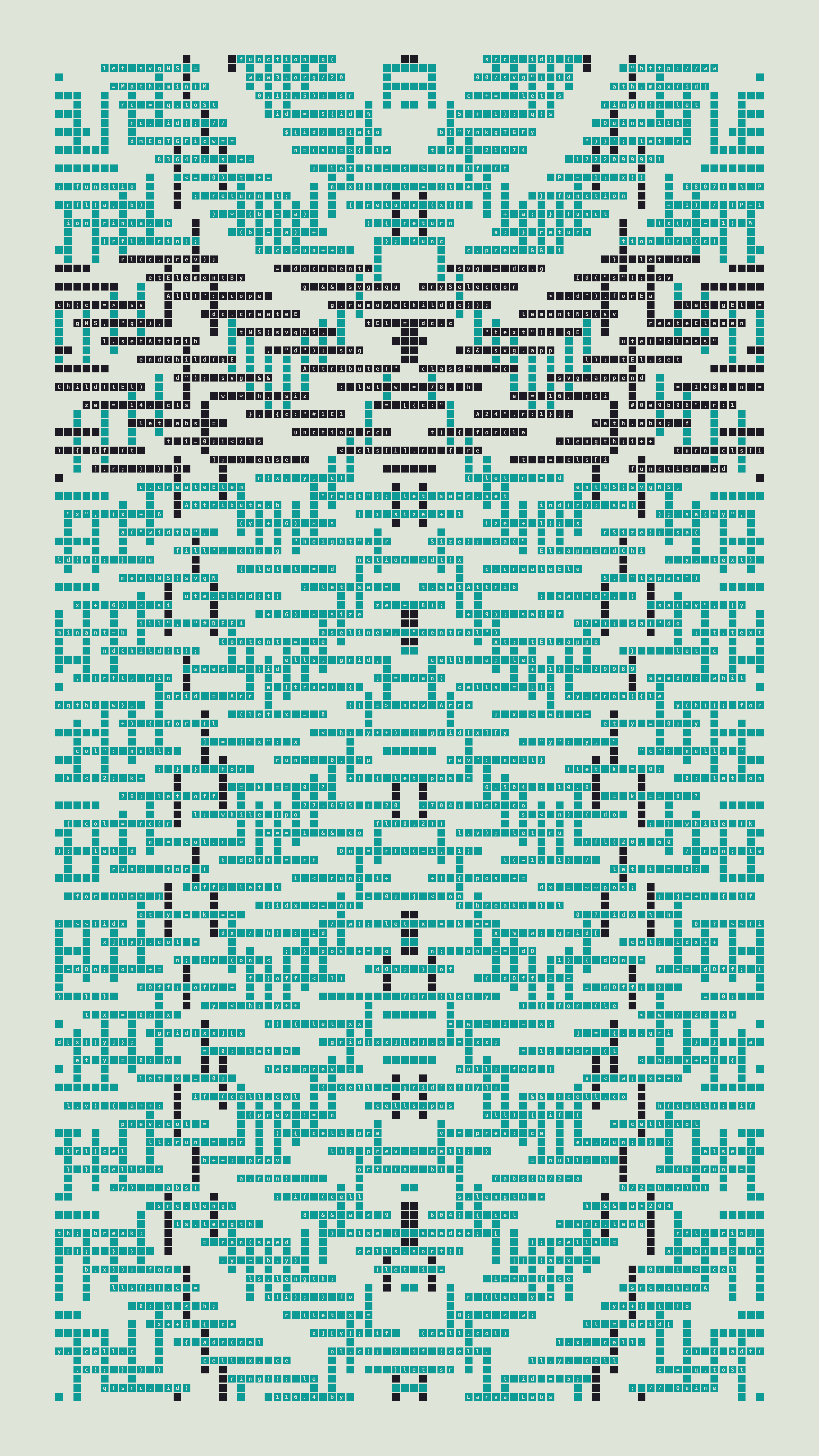 Quine #116 — Generation 4