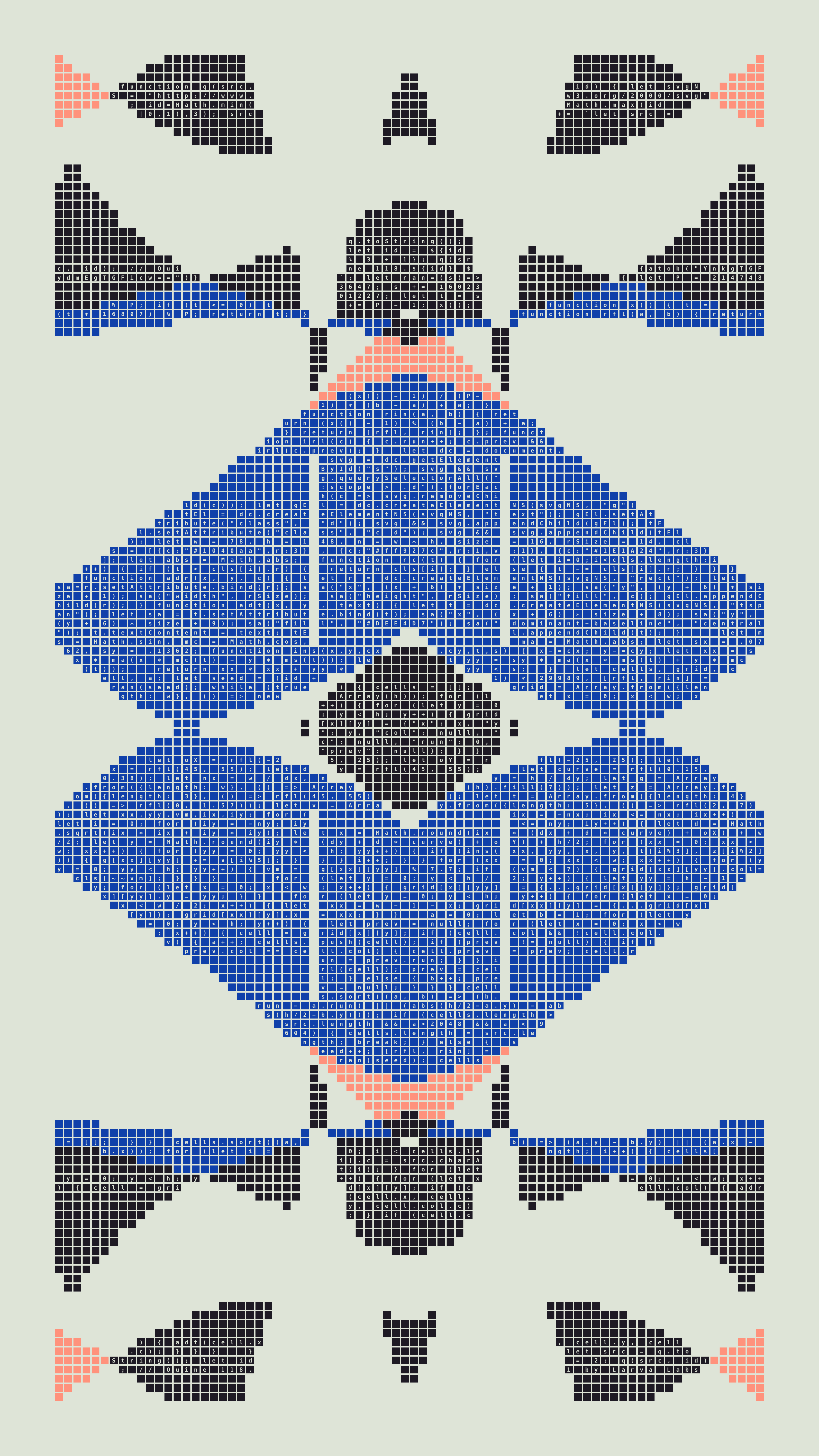 Quine #118 — Generation 1 (poster)