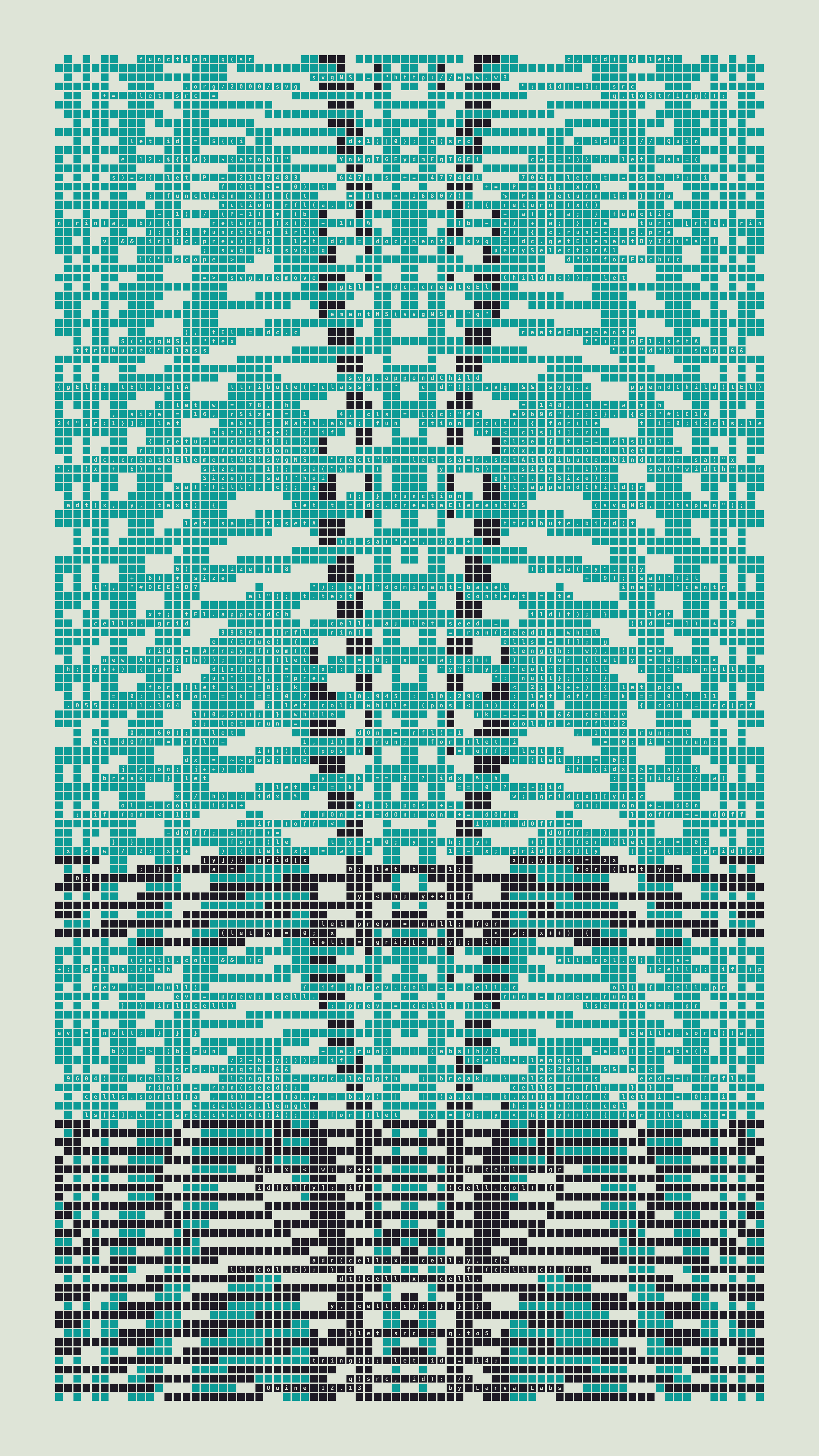 Quine #12 — Generation 13