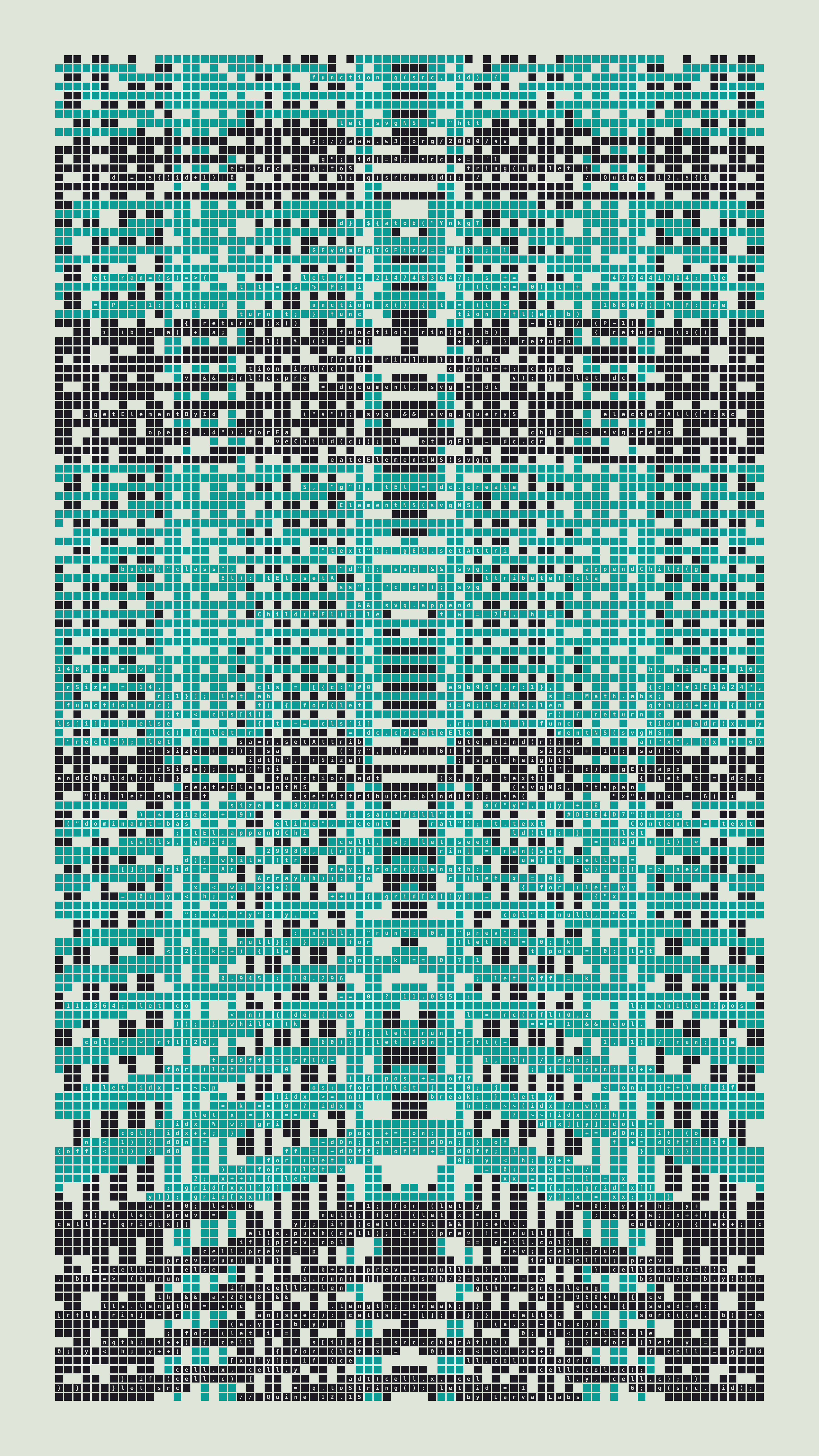 Quine #12 — Generation 15
