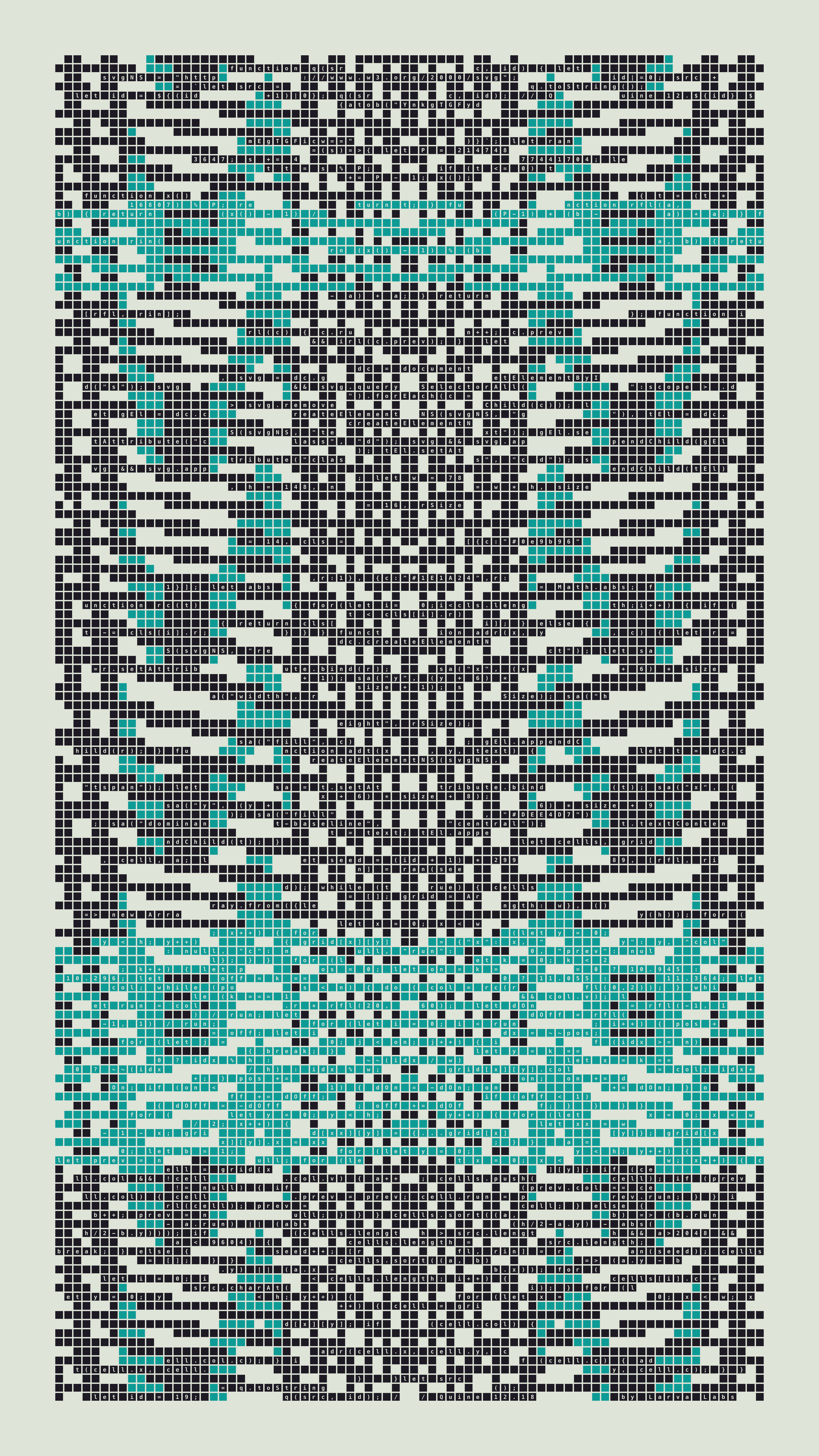 Quine #12 — Generation 18