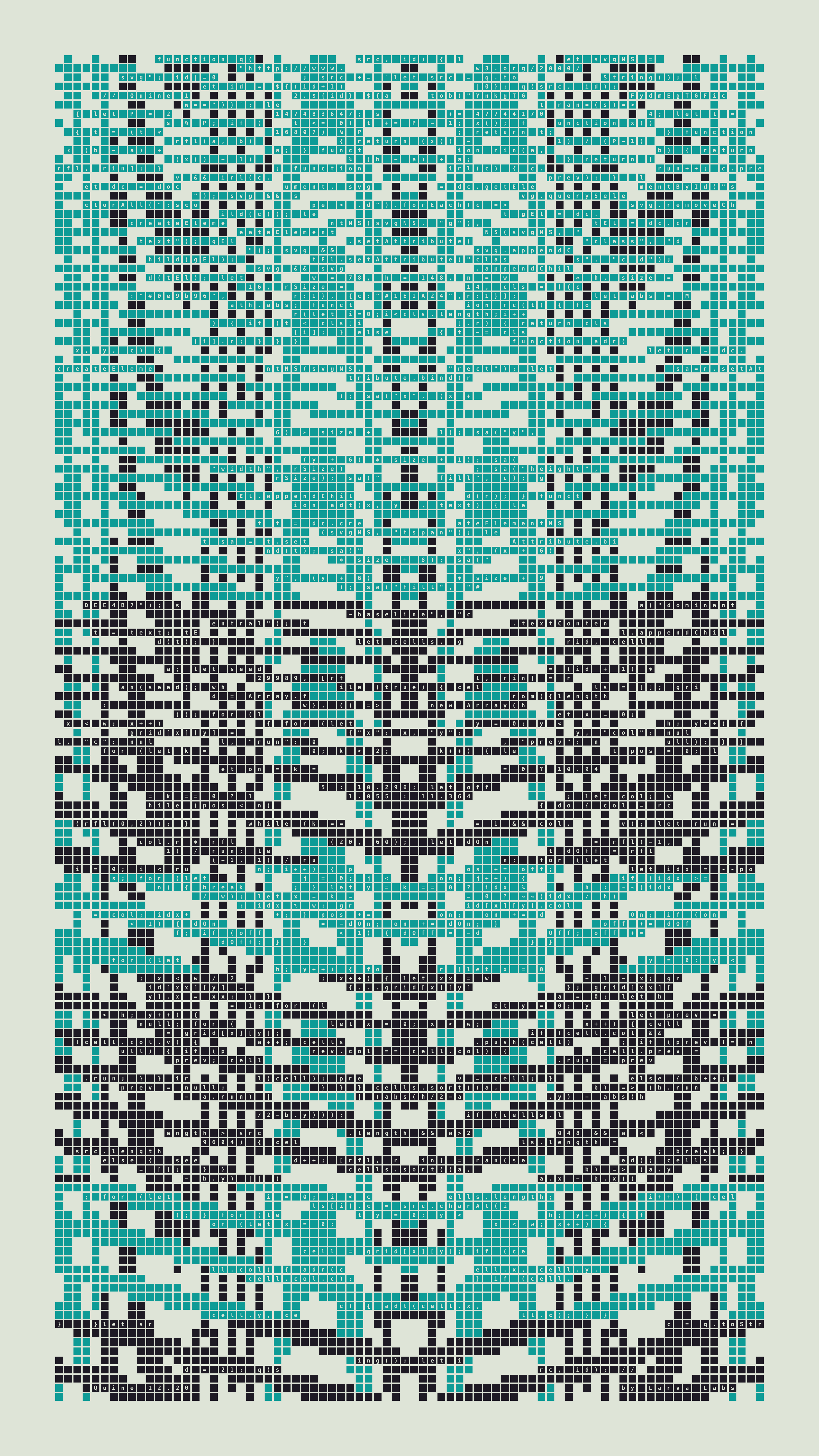 Quine #12 — Generation 20
