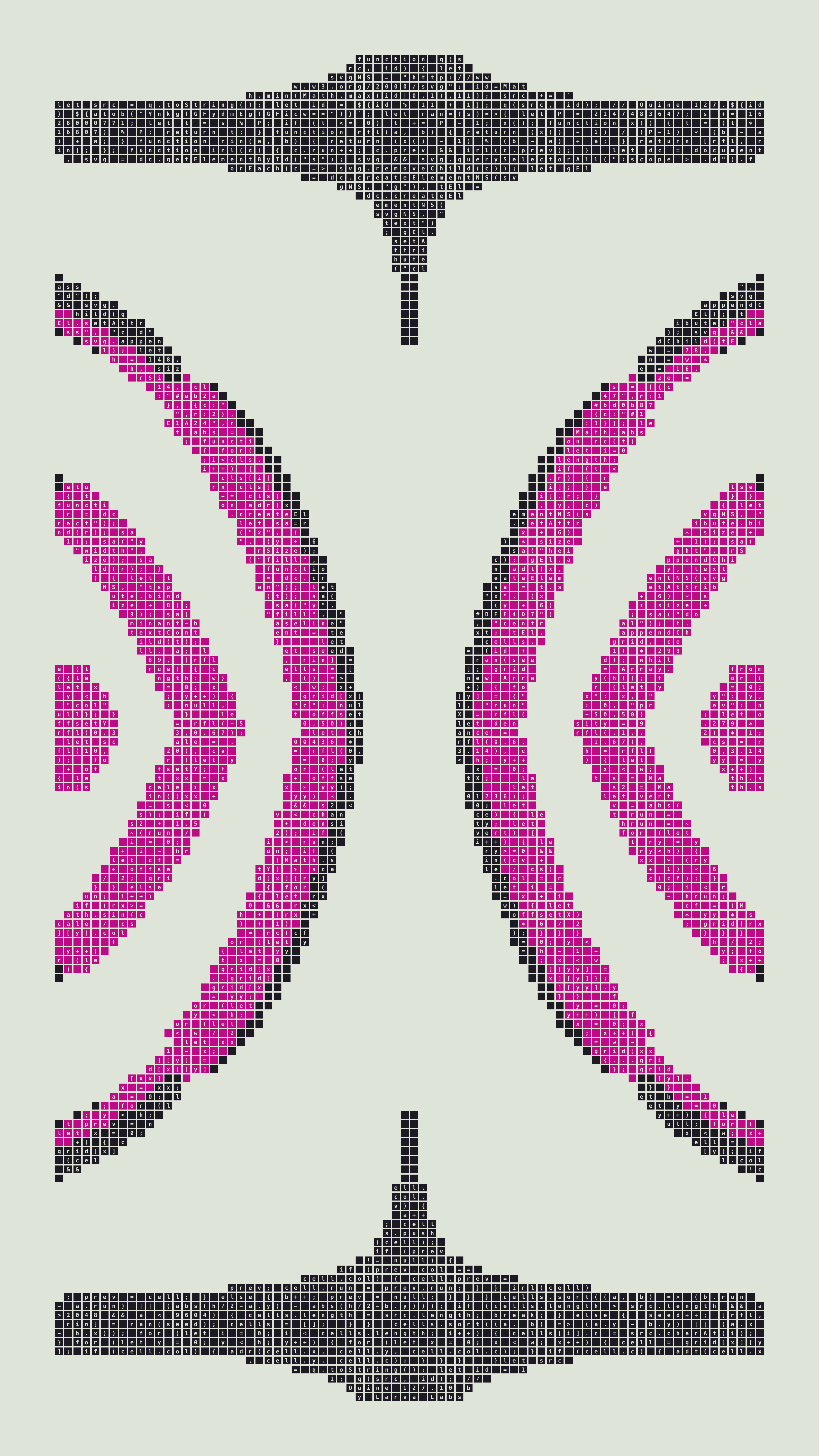 Quine #127 — Generation 10