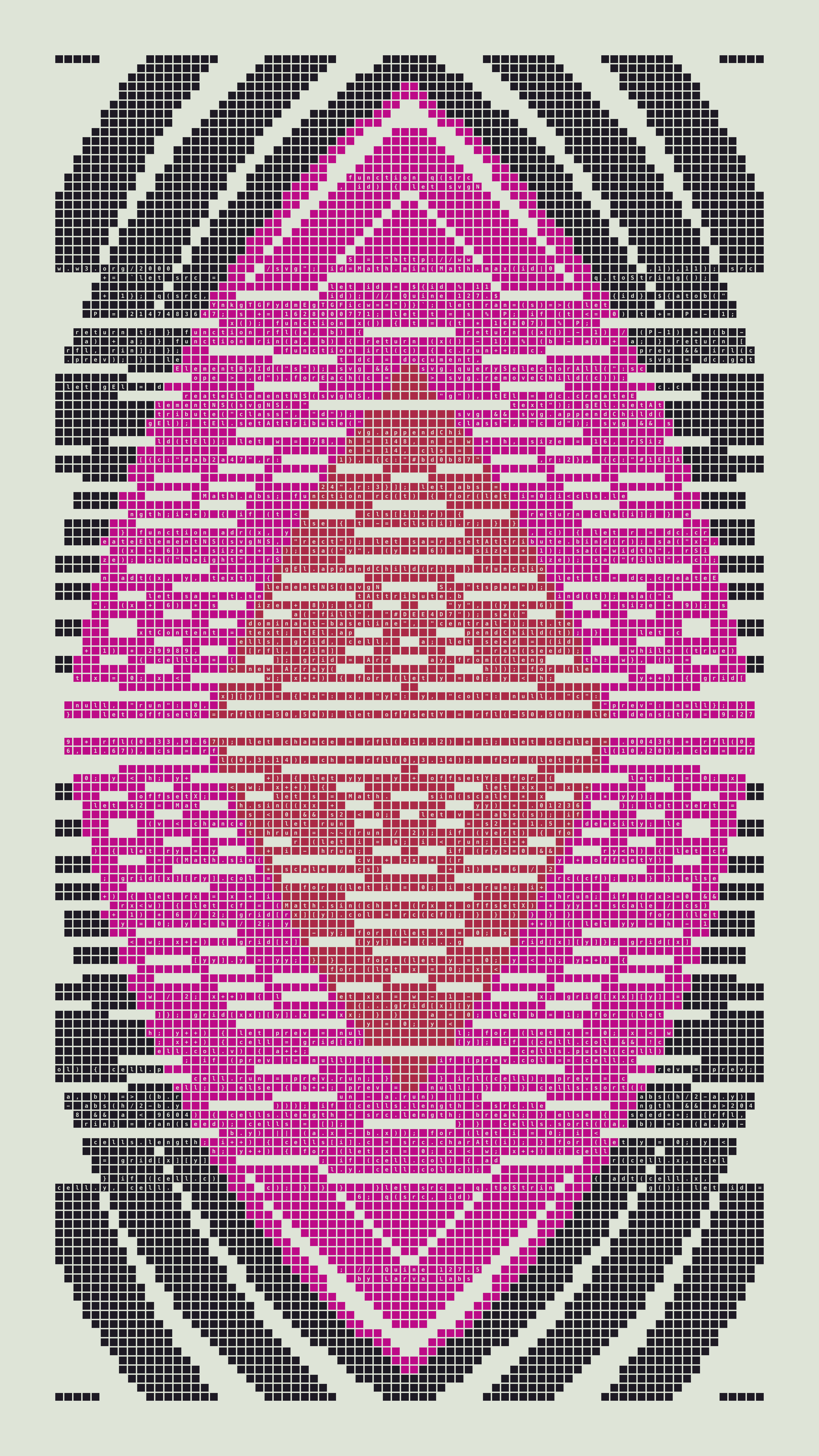 Quine #127 — Generation 5