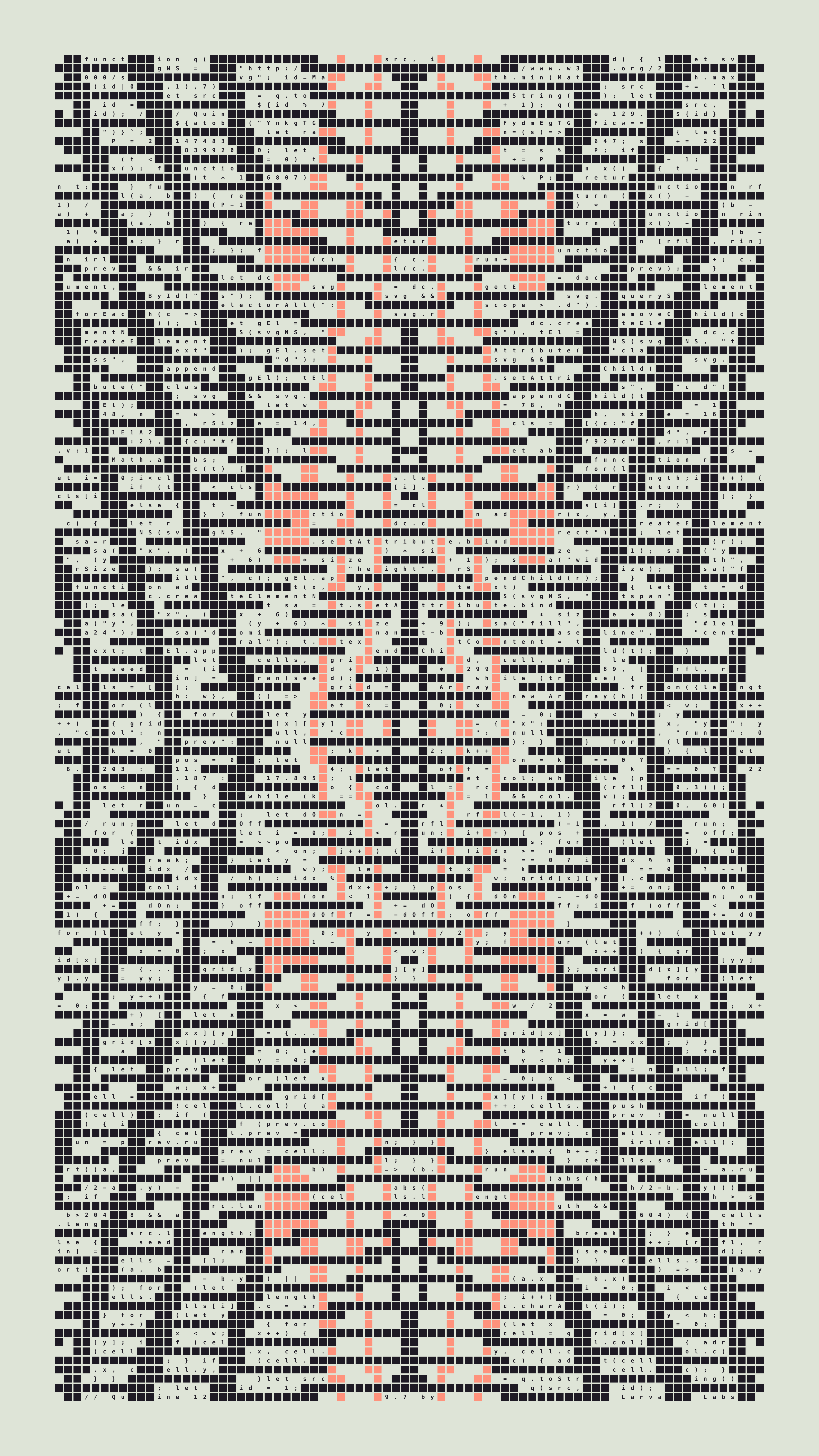 Quine #129 — Generation 7