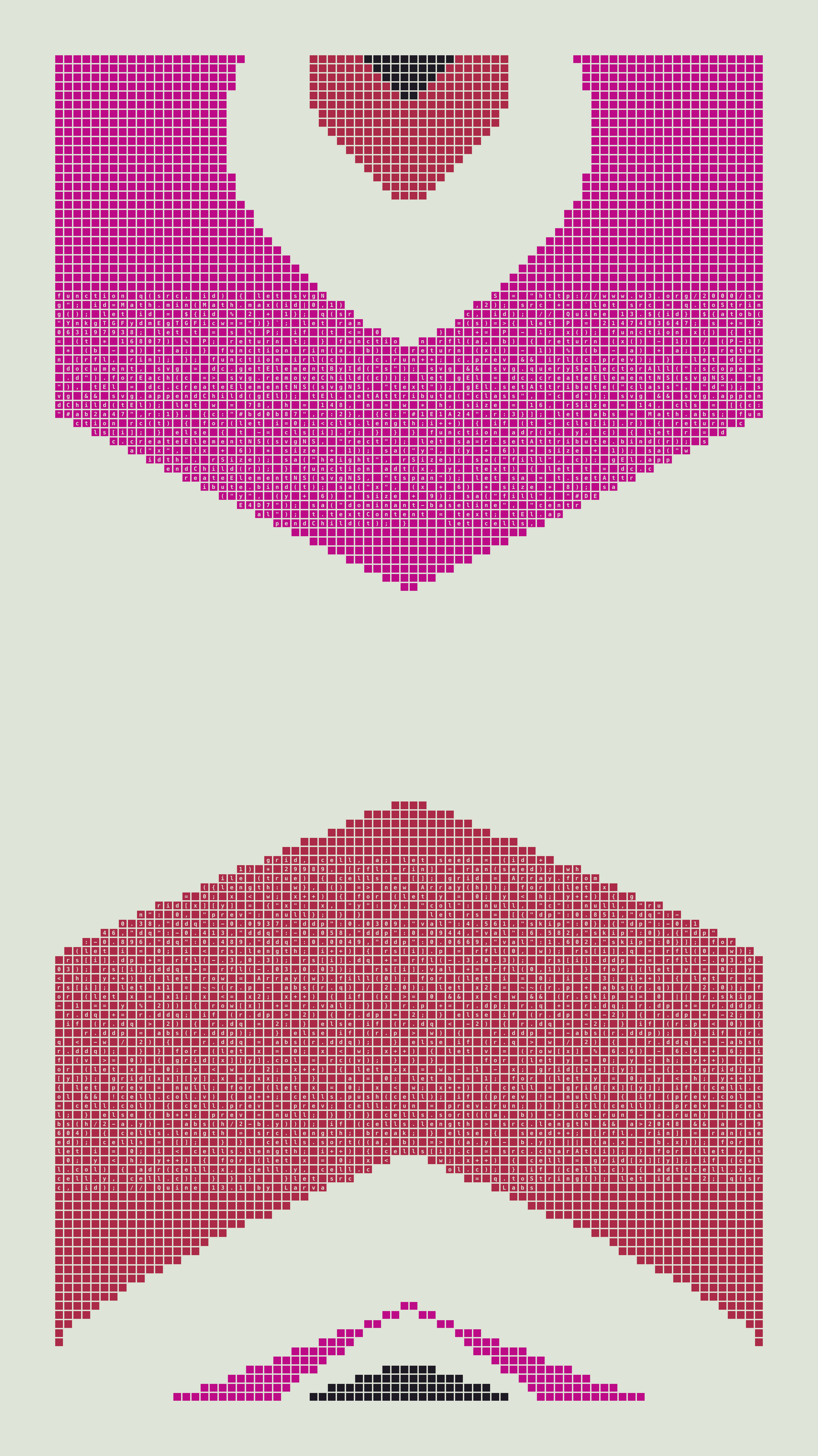 Quine #13 — Generation 1 (poster)