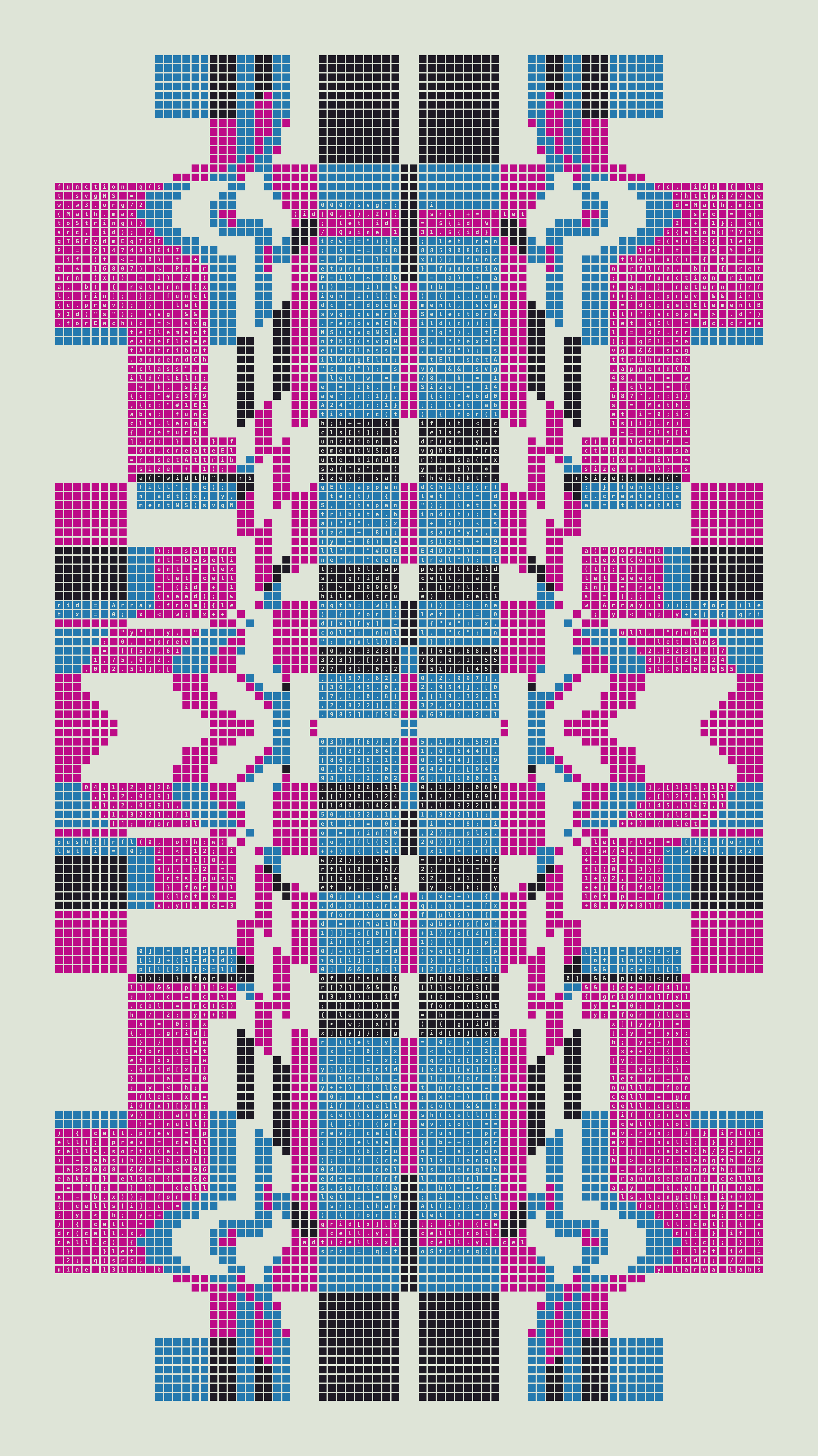 Quine #131 — Generation 1 (poster)