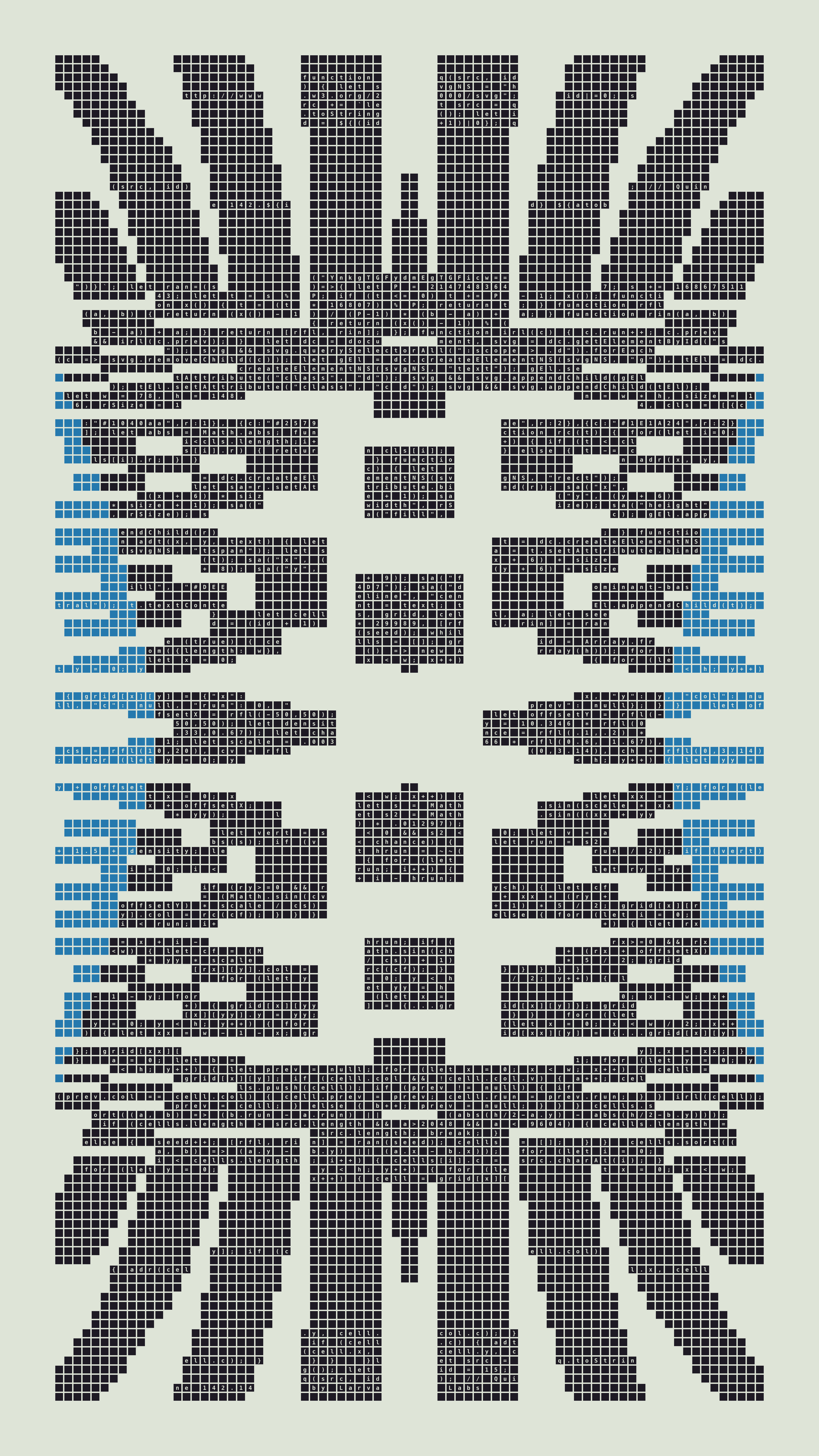 Quine #142 — Generation 14