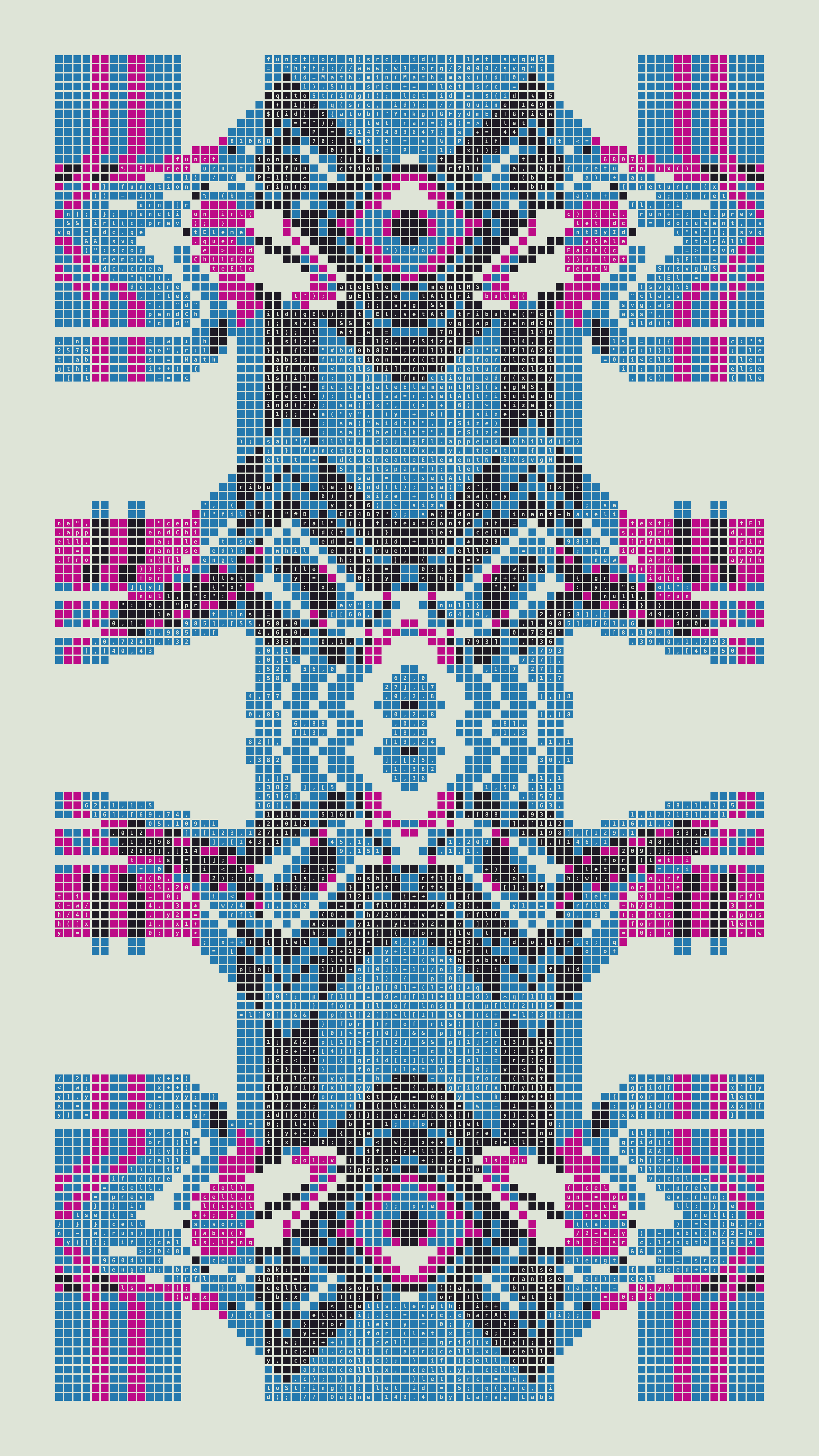 Quine #149 — Generation 4 (poster)