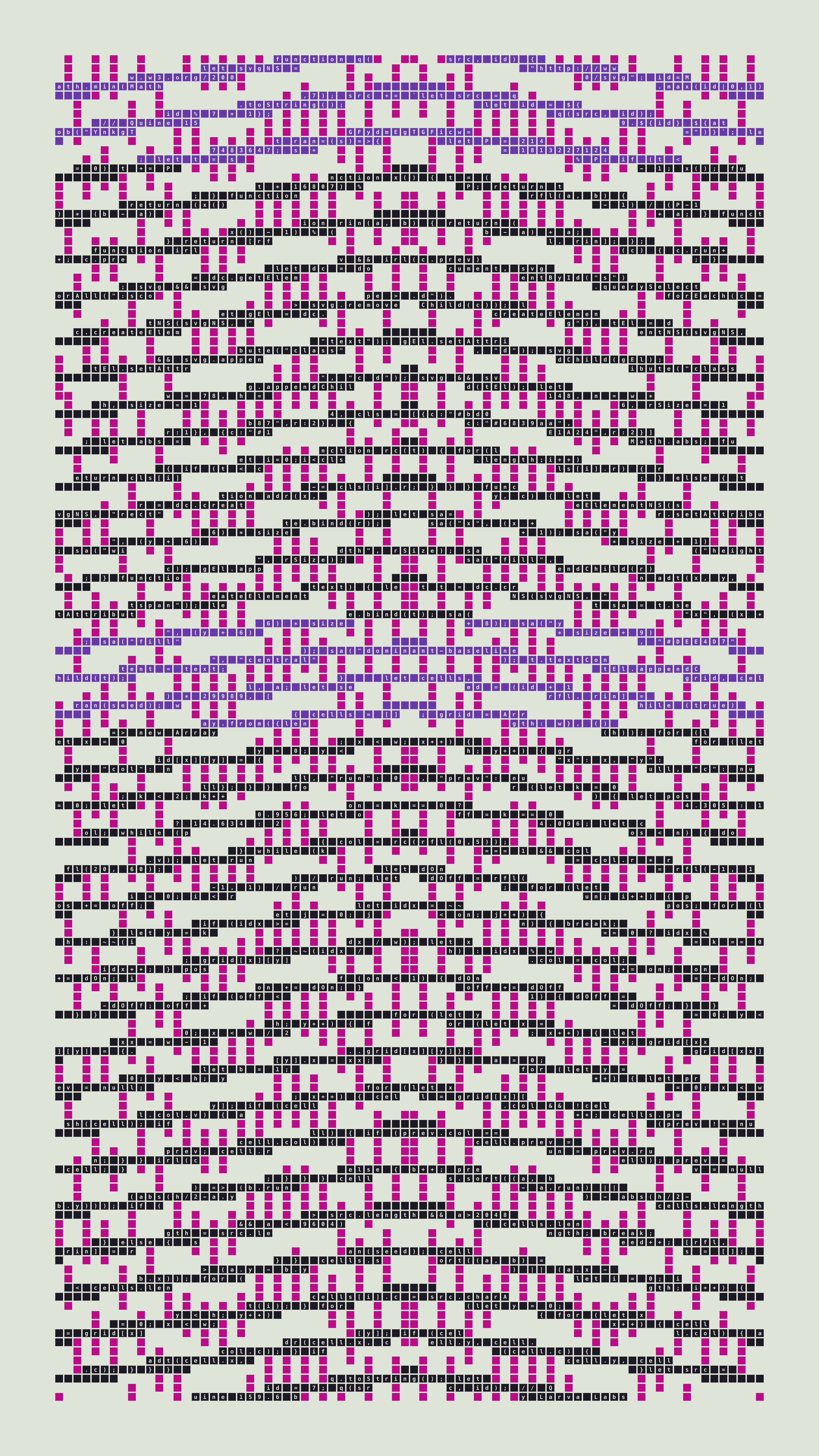 Quine #159 — Generation 6