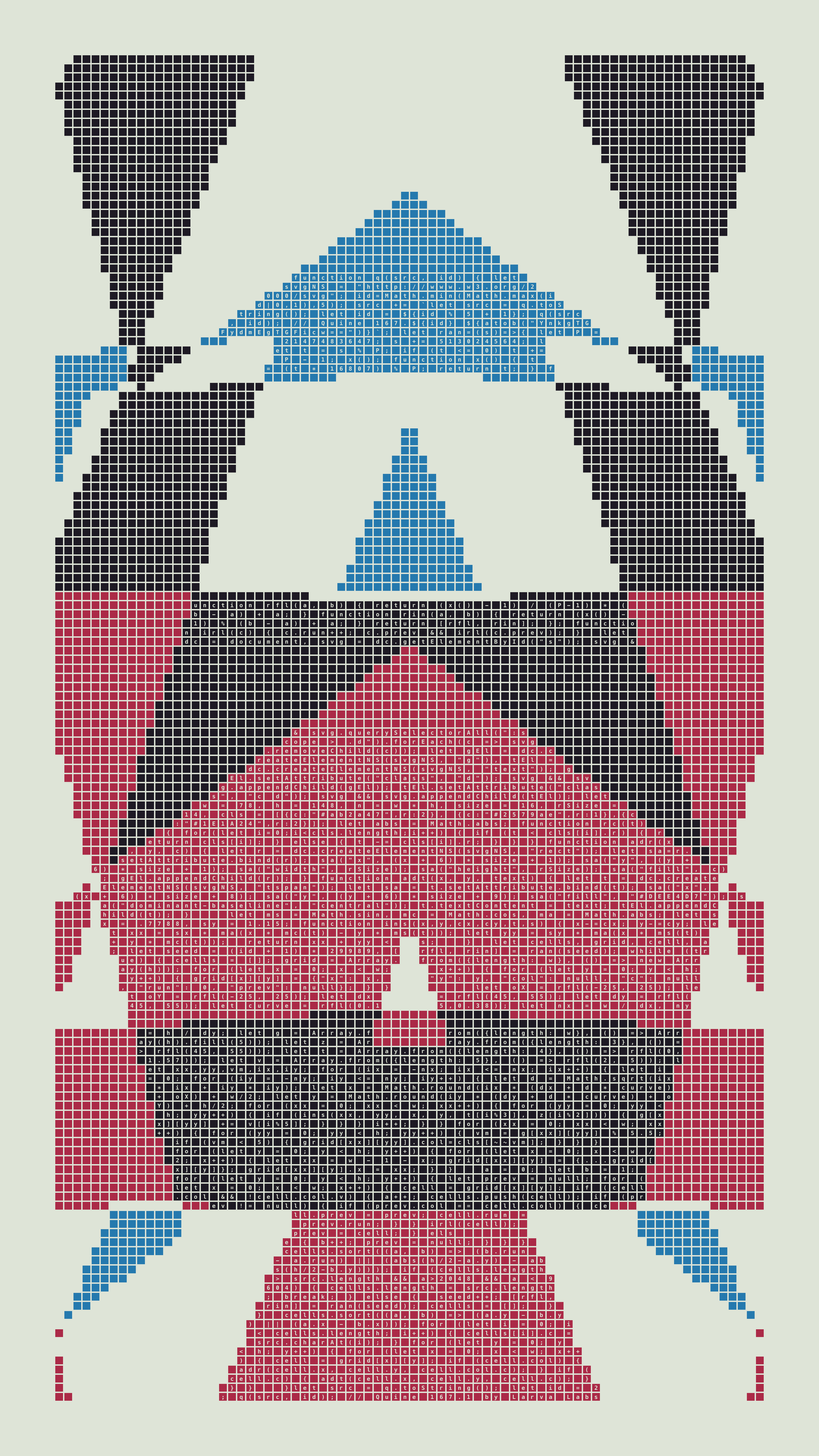 Quine #167 — Generation 1 (poster)