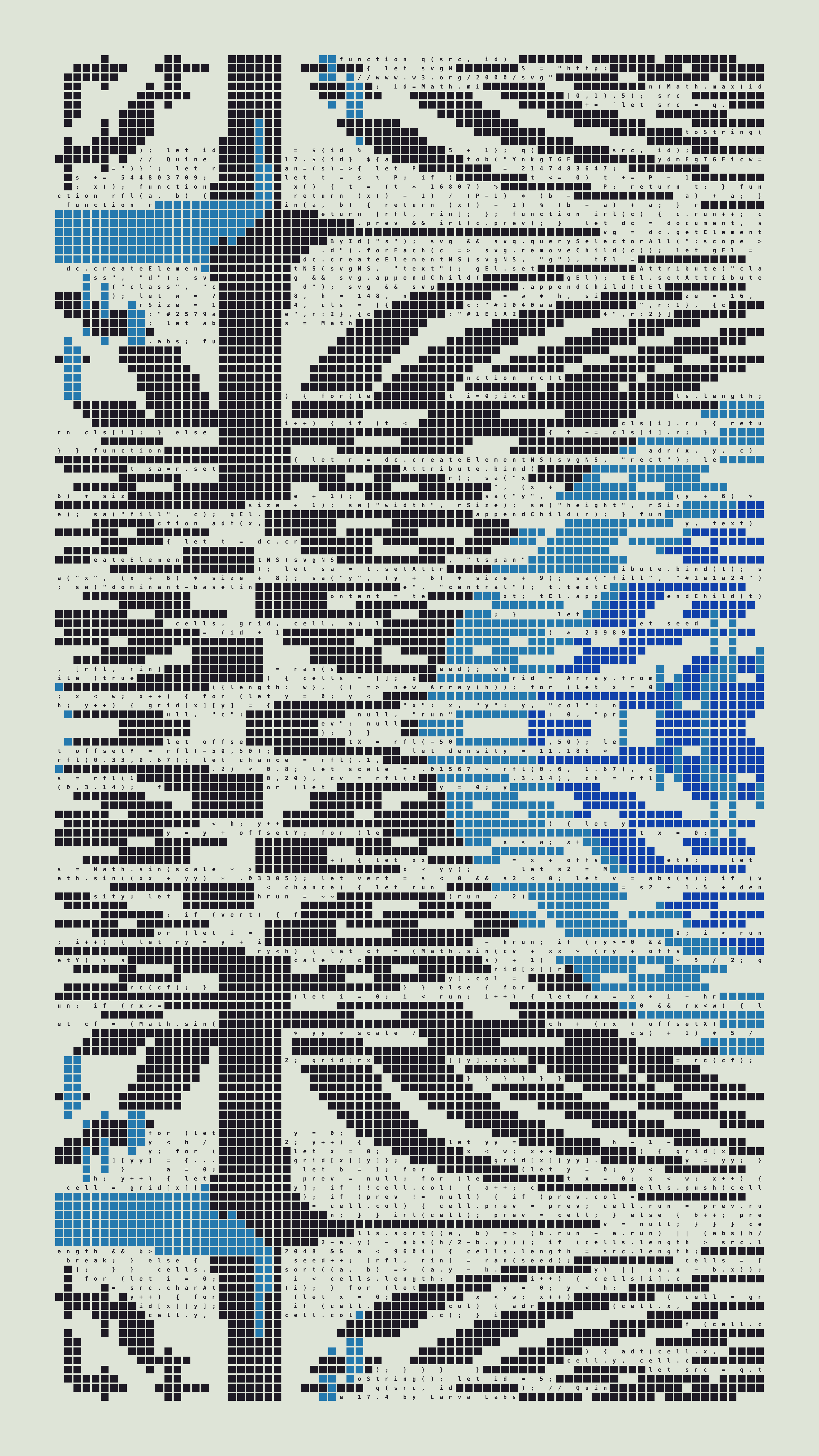 Quine #17 — Generation 4