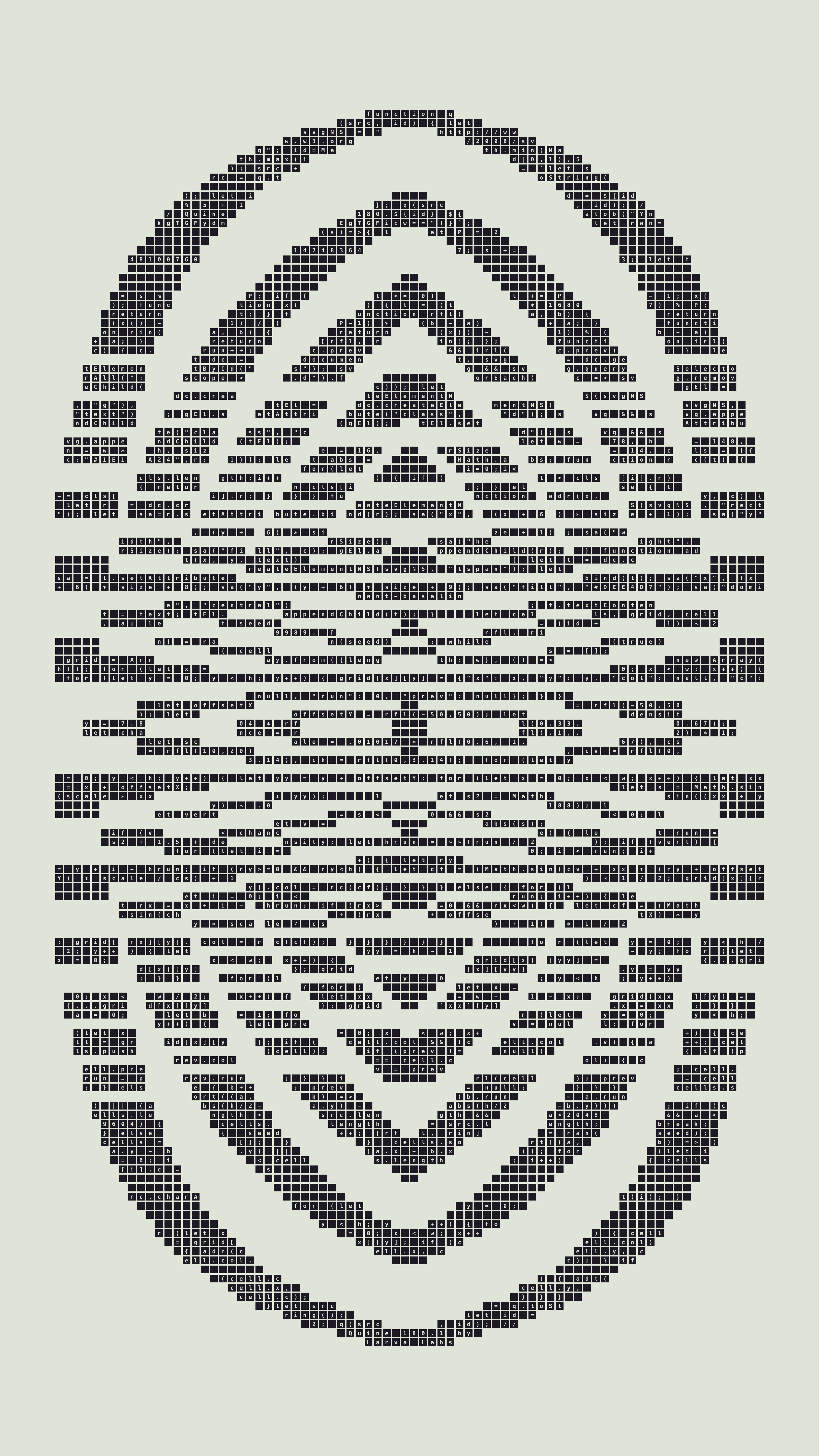 Quine #180 — Generation 1
