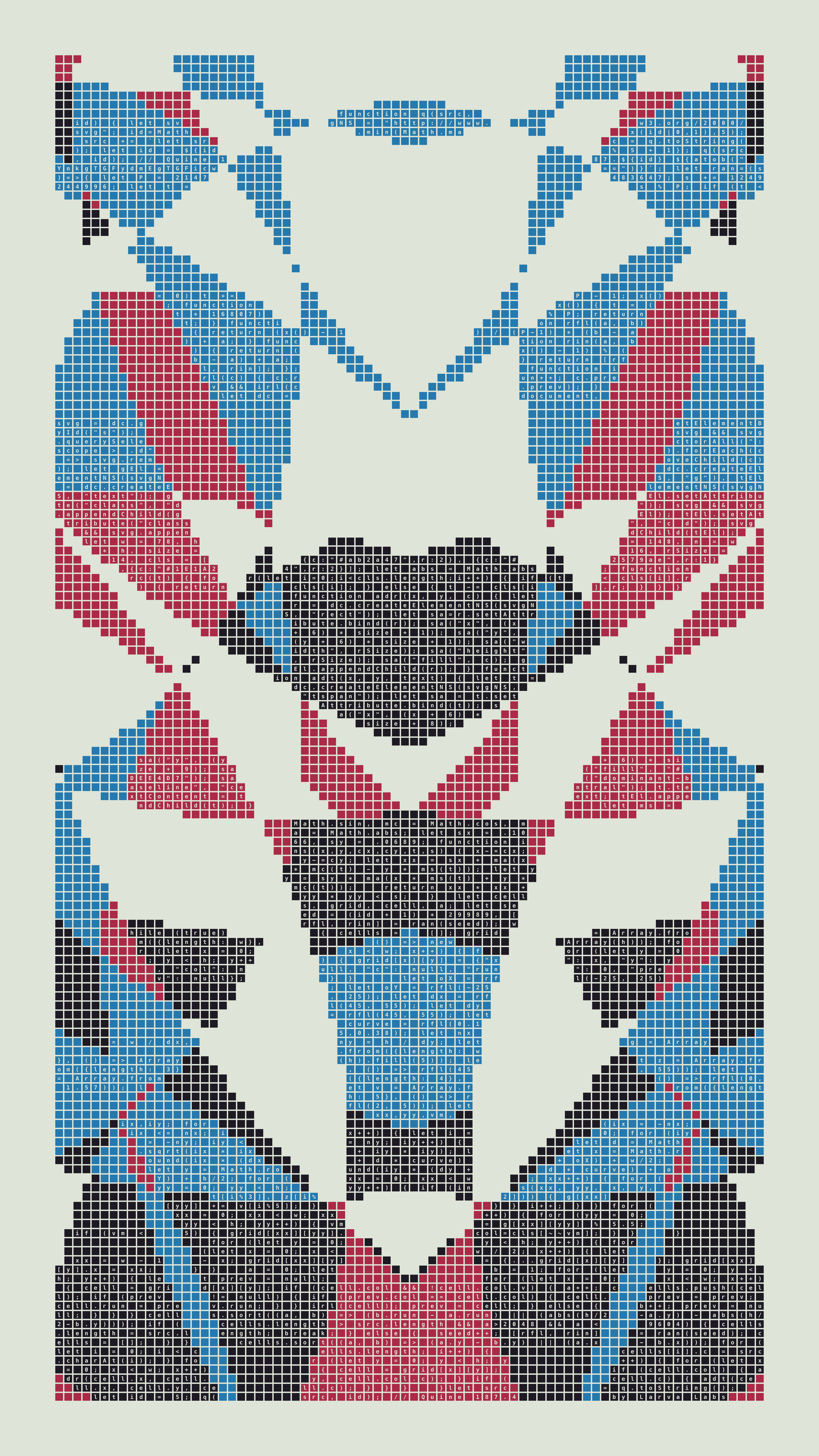 Quine #187 — Generation 4 (poster)