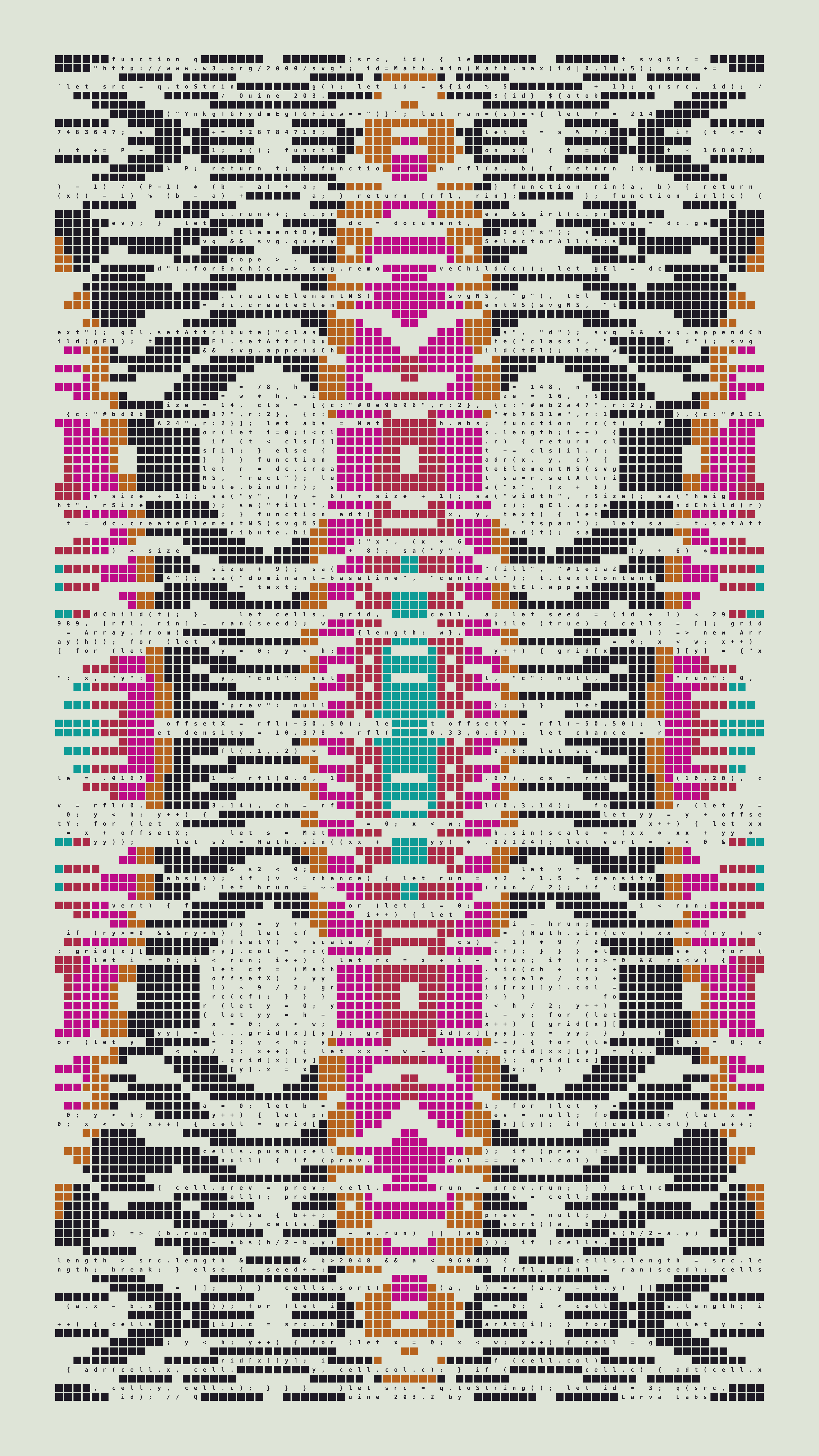 Quine #203 — Generation 2