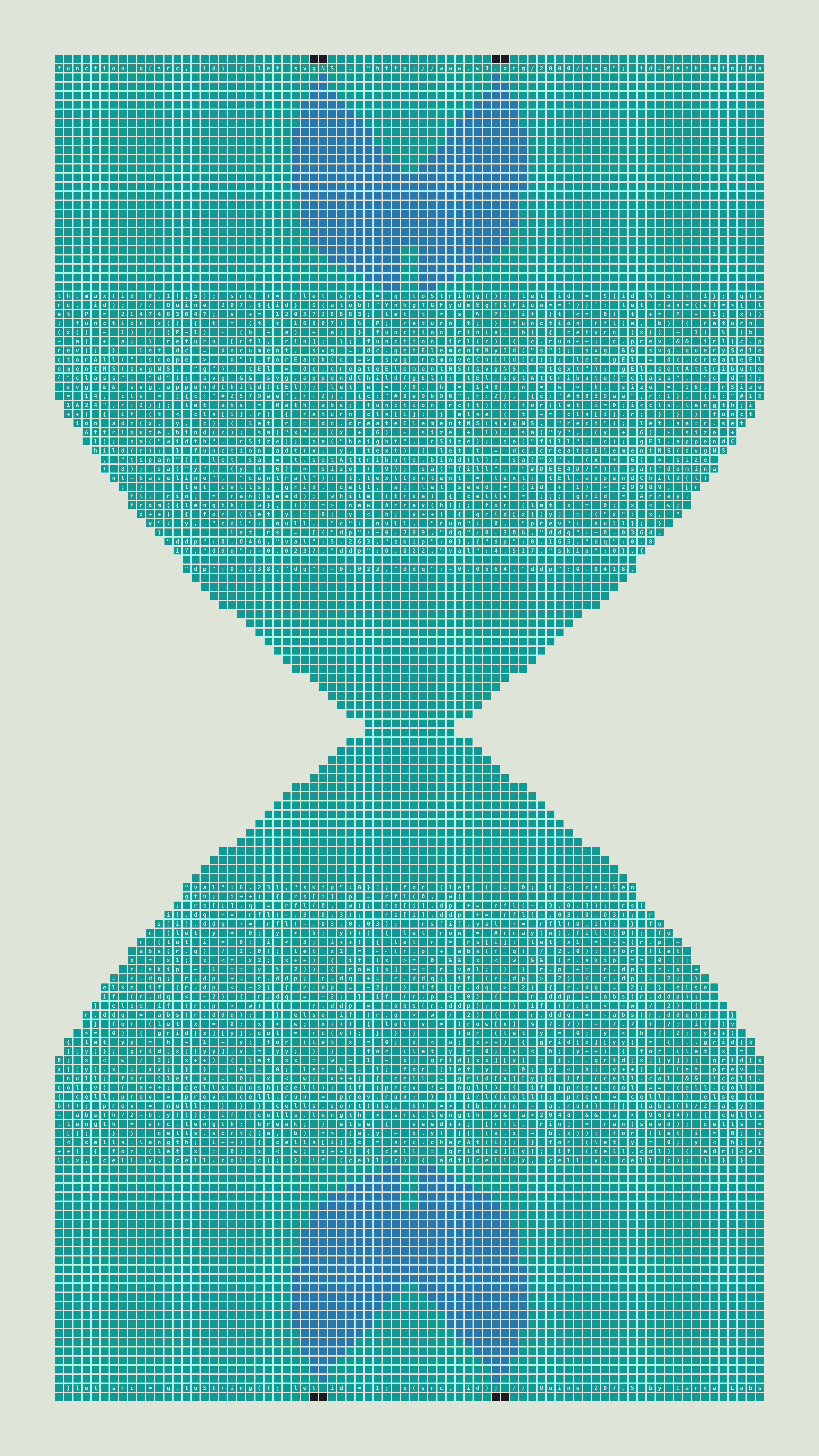 Quine #207 — Generation 5
