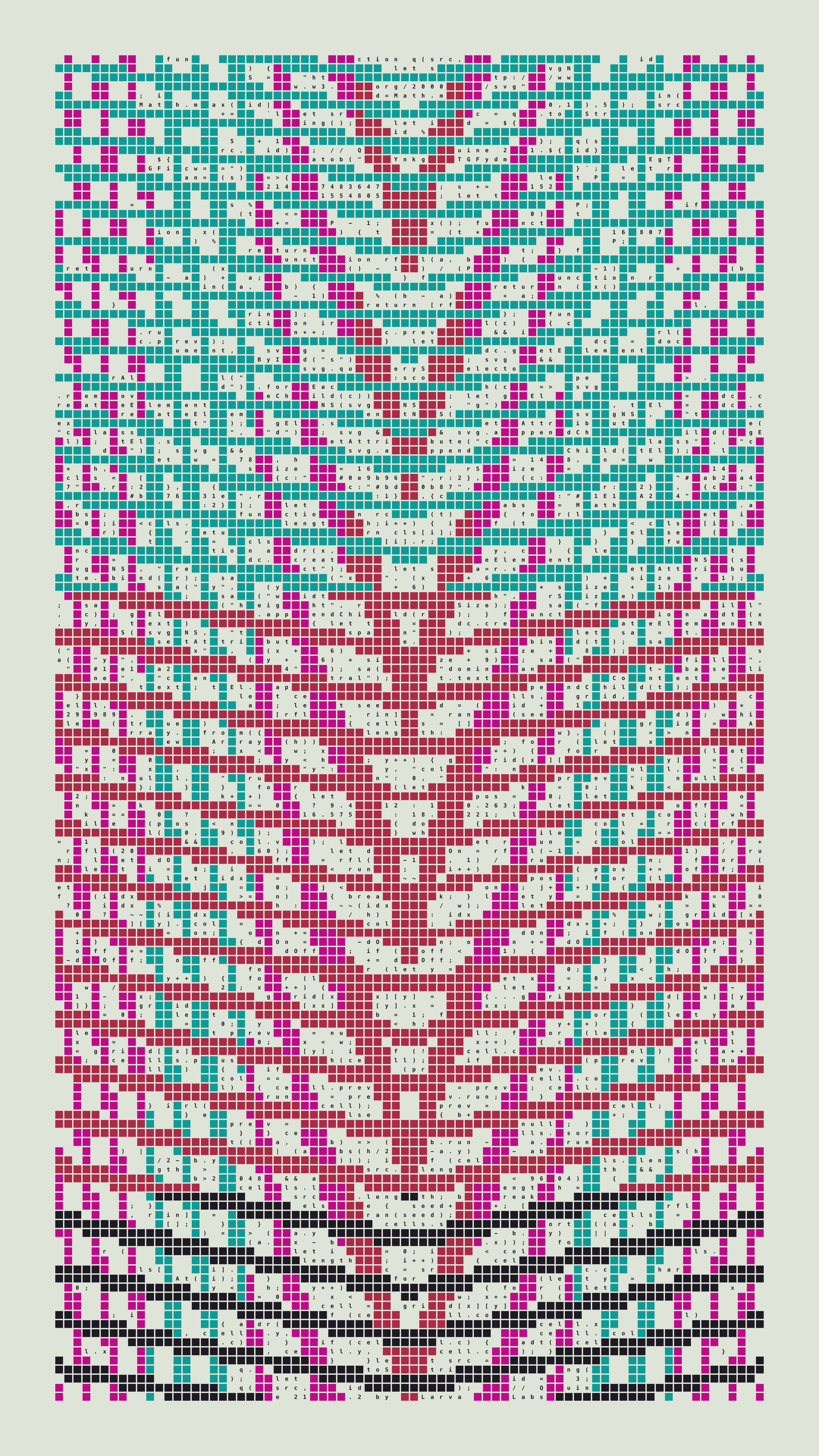 Quine #21 — Generation 2