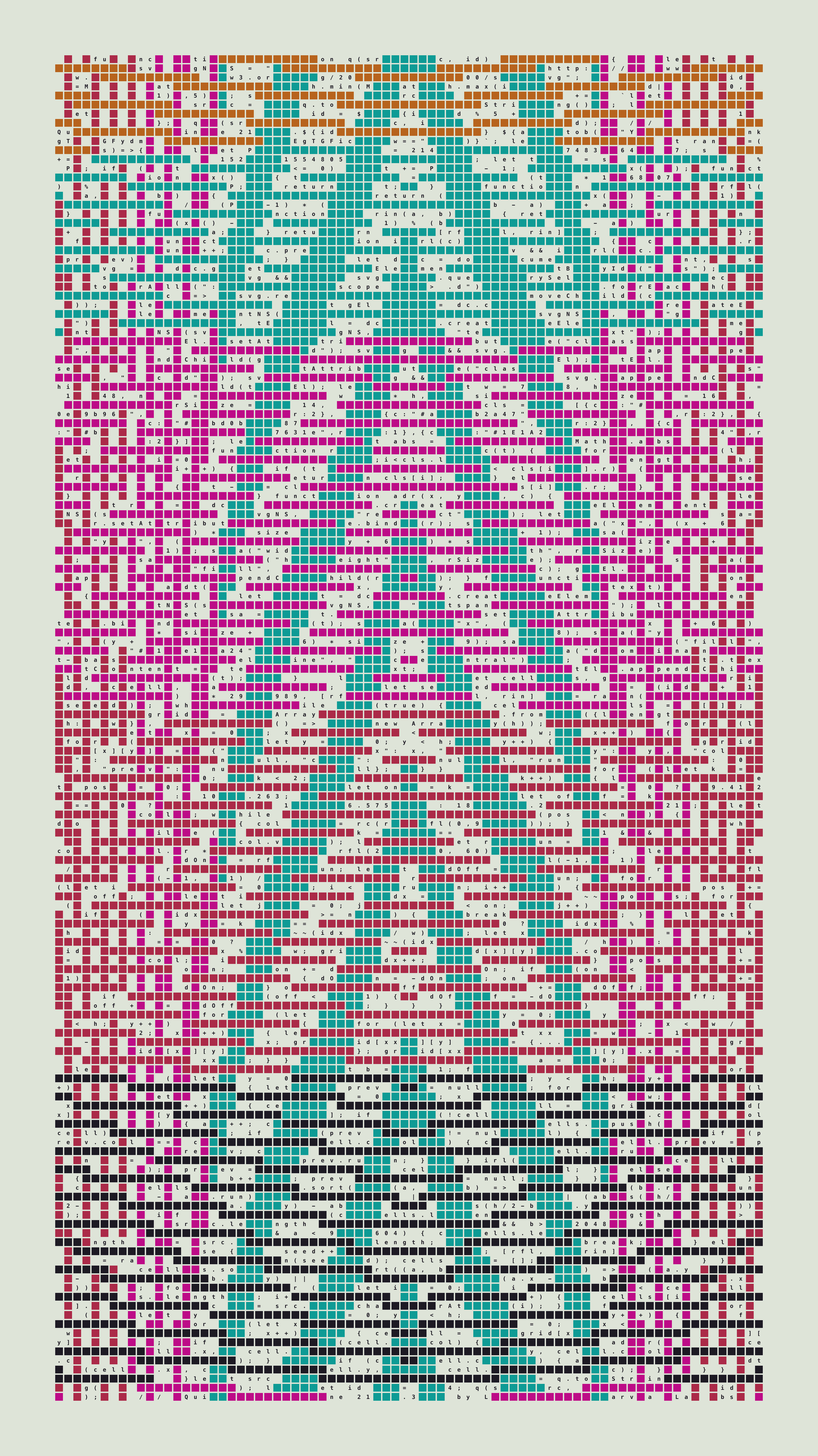 Quine #21 — Generation 3