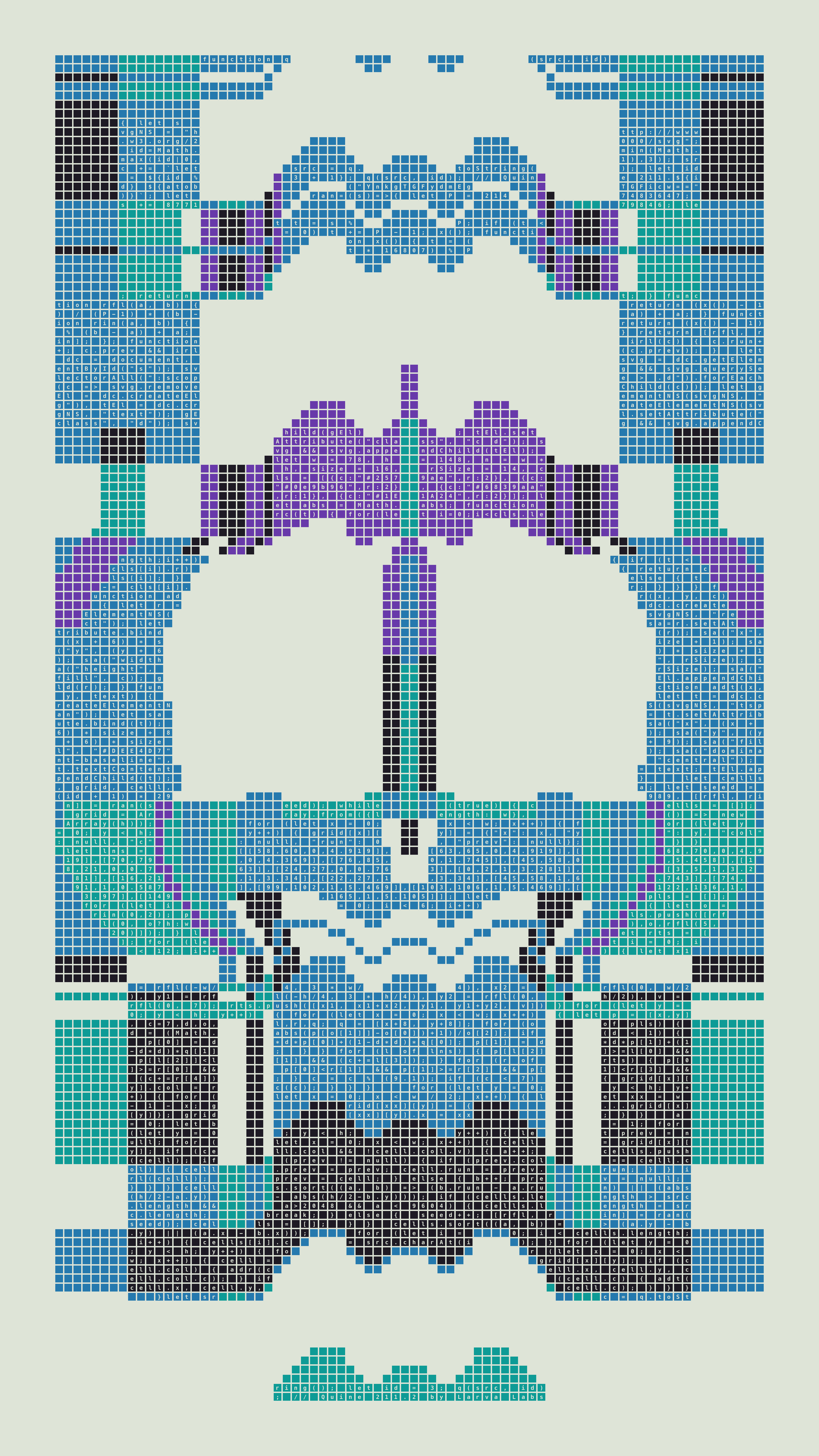 Quine #211 — Generation 2 (poster)