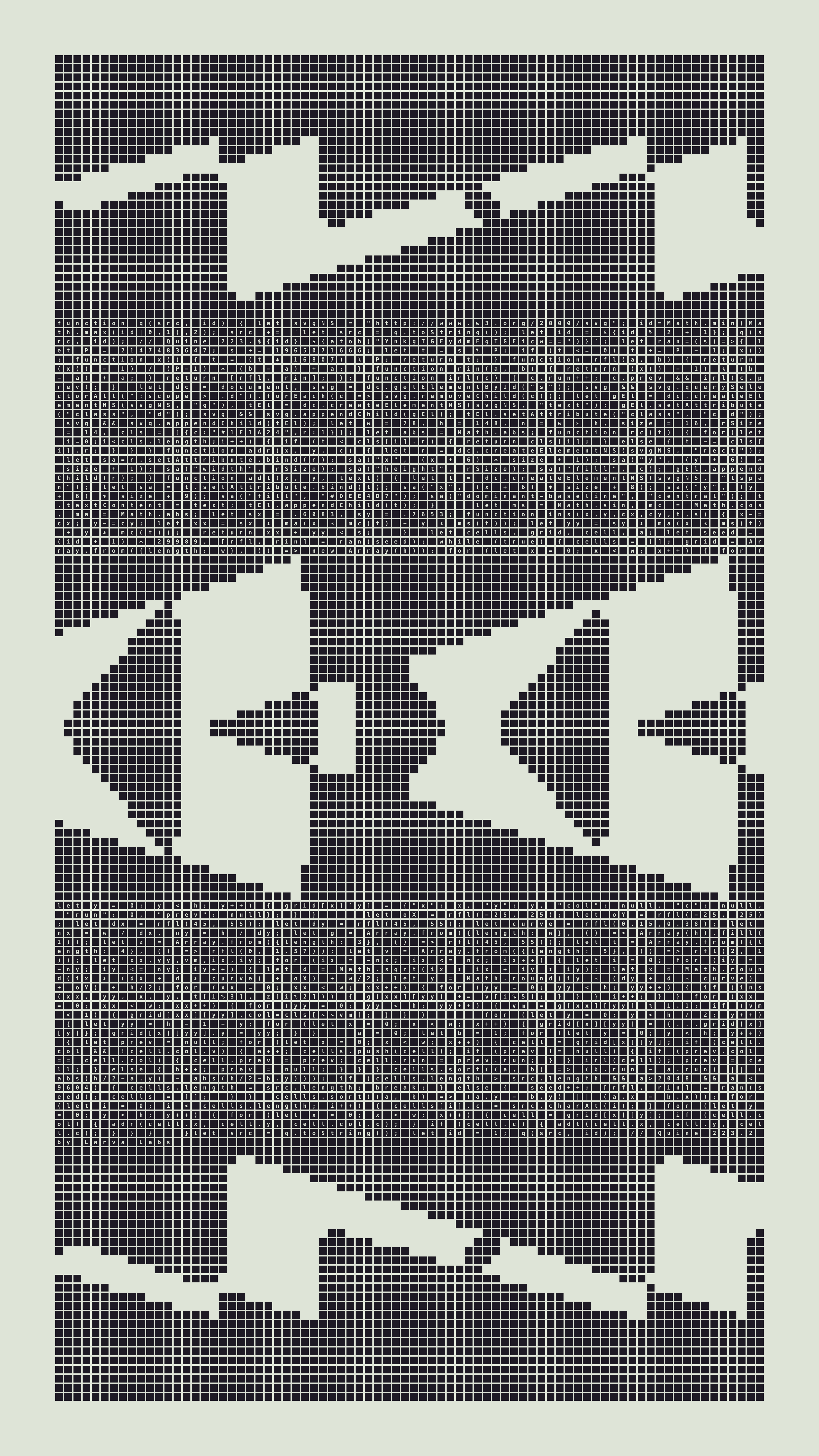 Quine #223 — Generation 2 (poster)
