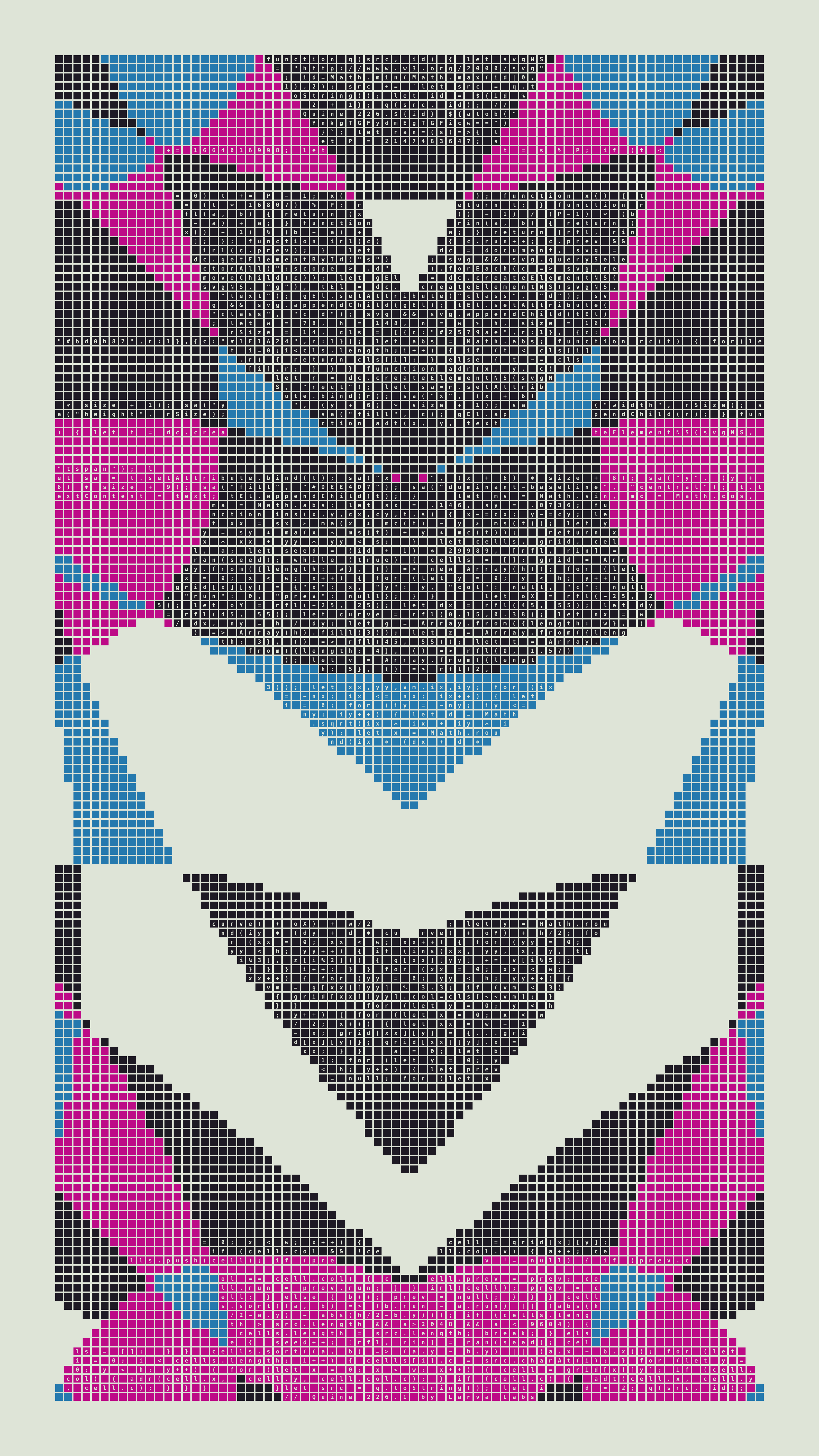 Quine #226 — Generation 1 (poster)