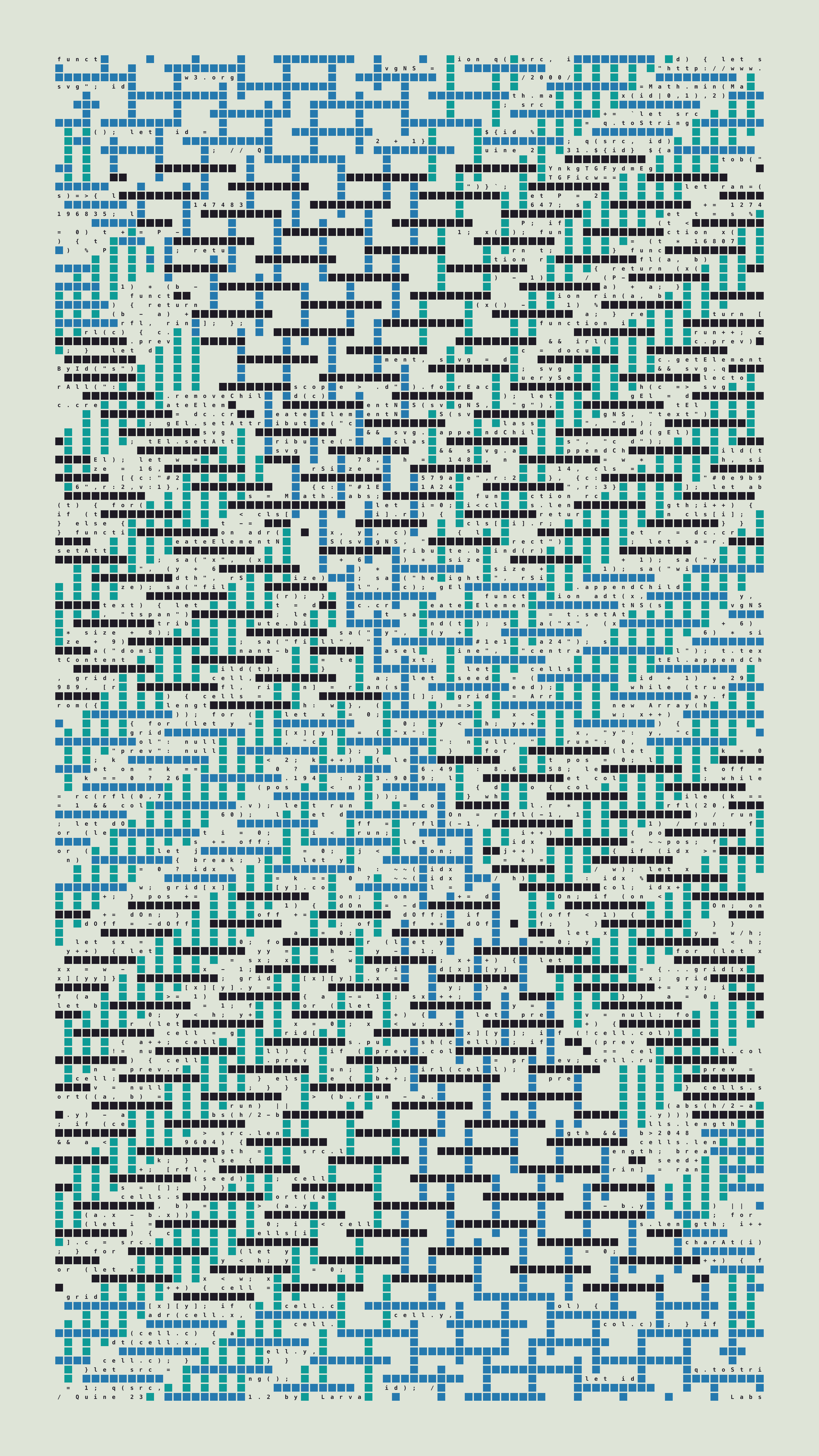 Quine #231 — Generation 2