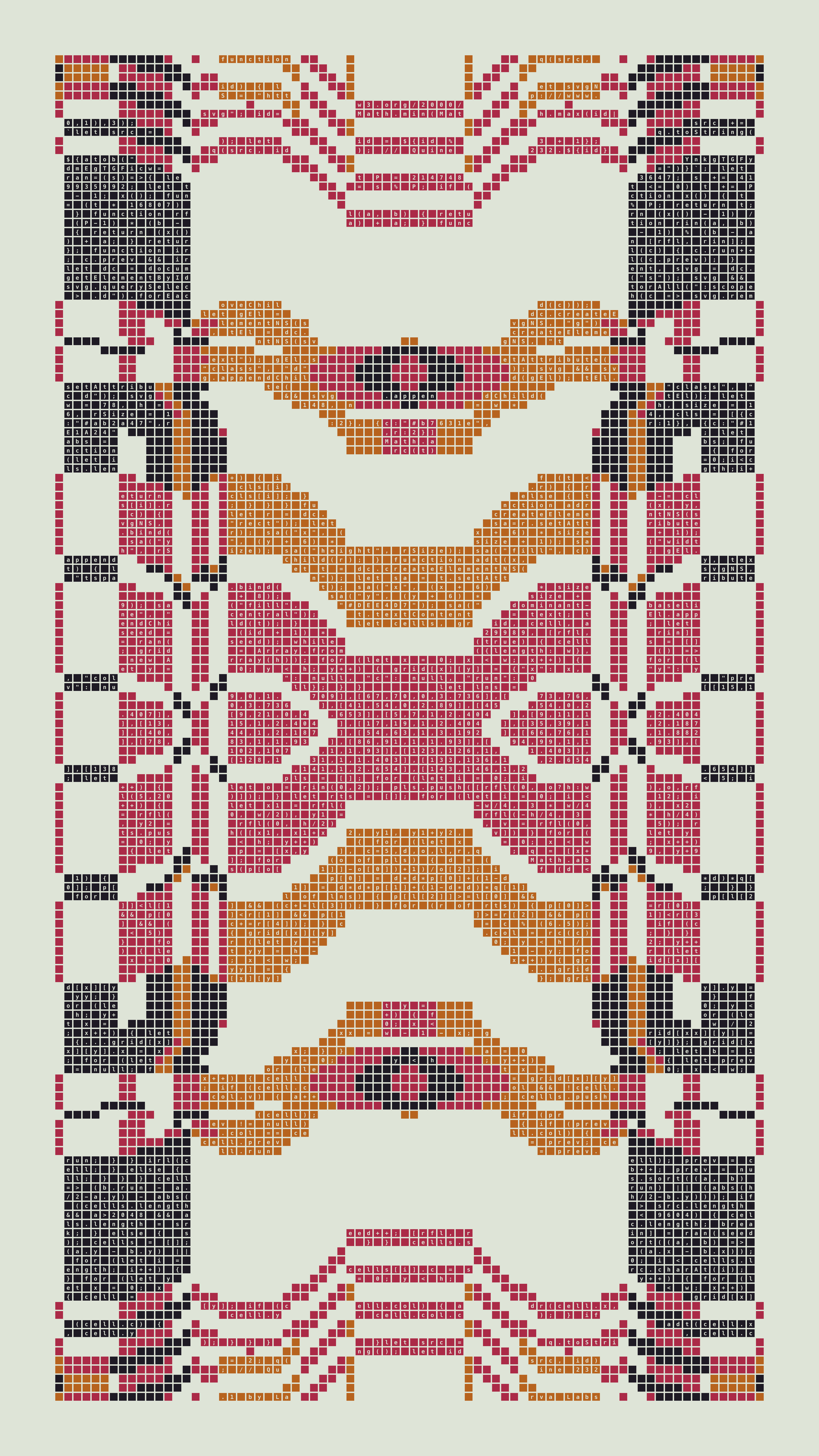 Quine #232 — Generation 1 (poster)