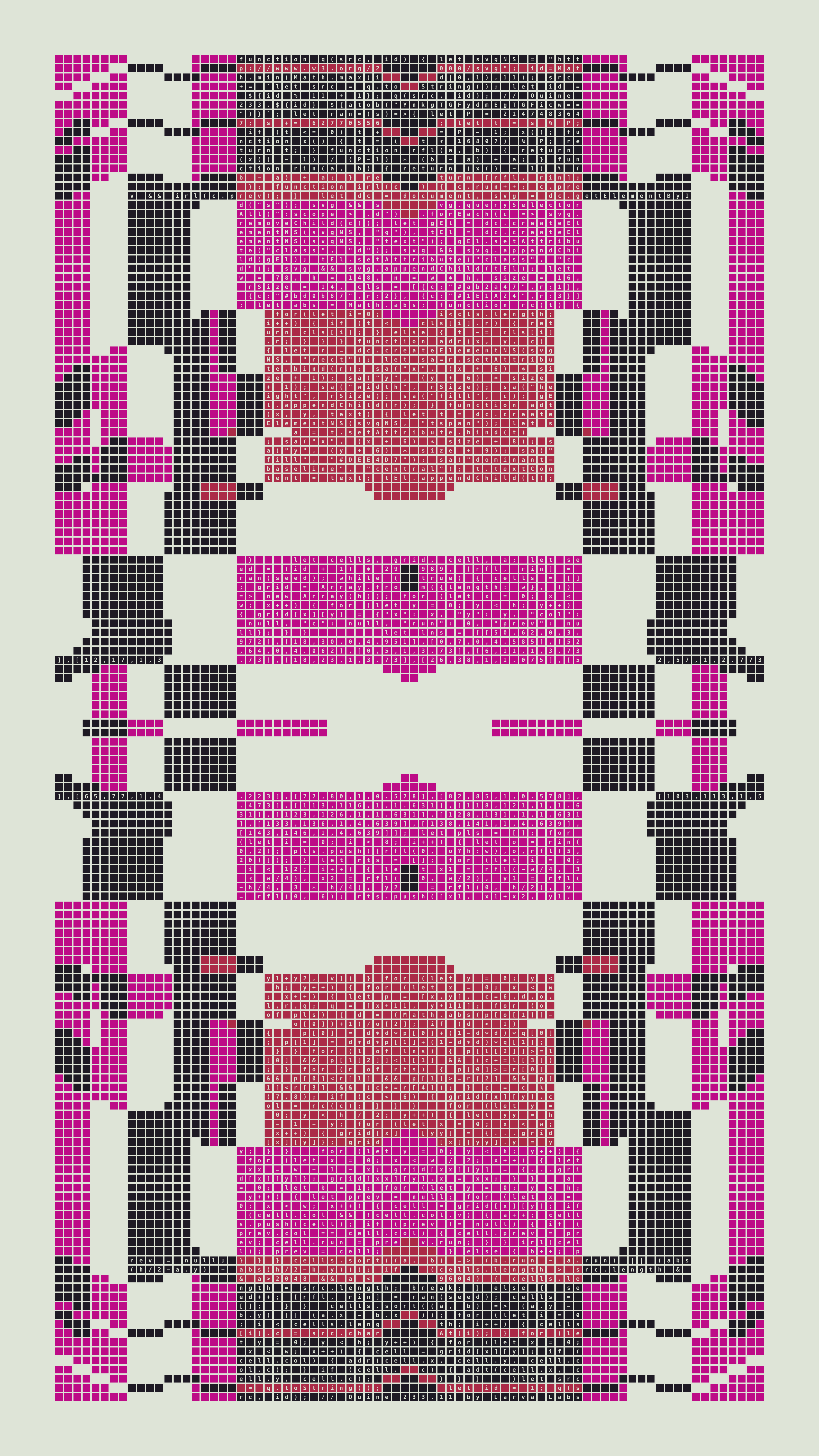 Quine #233 — Generation 11