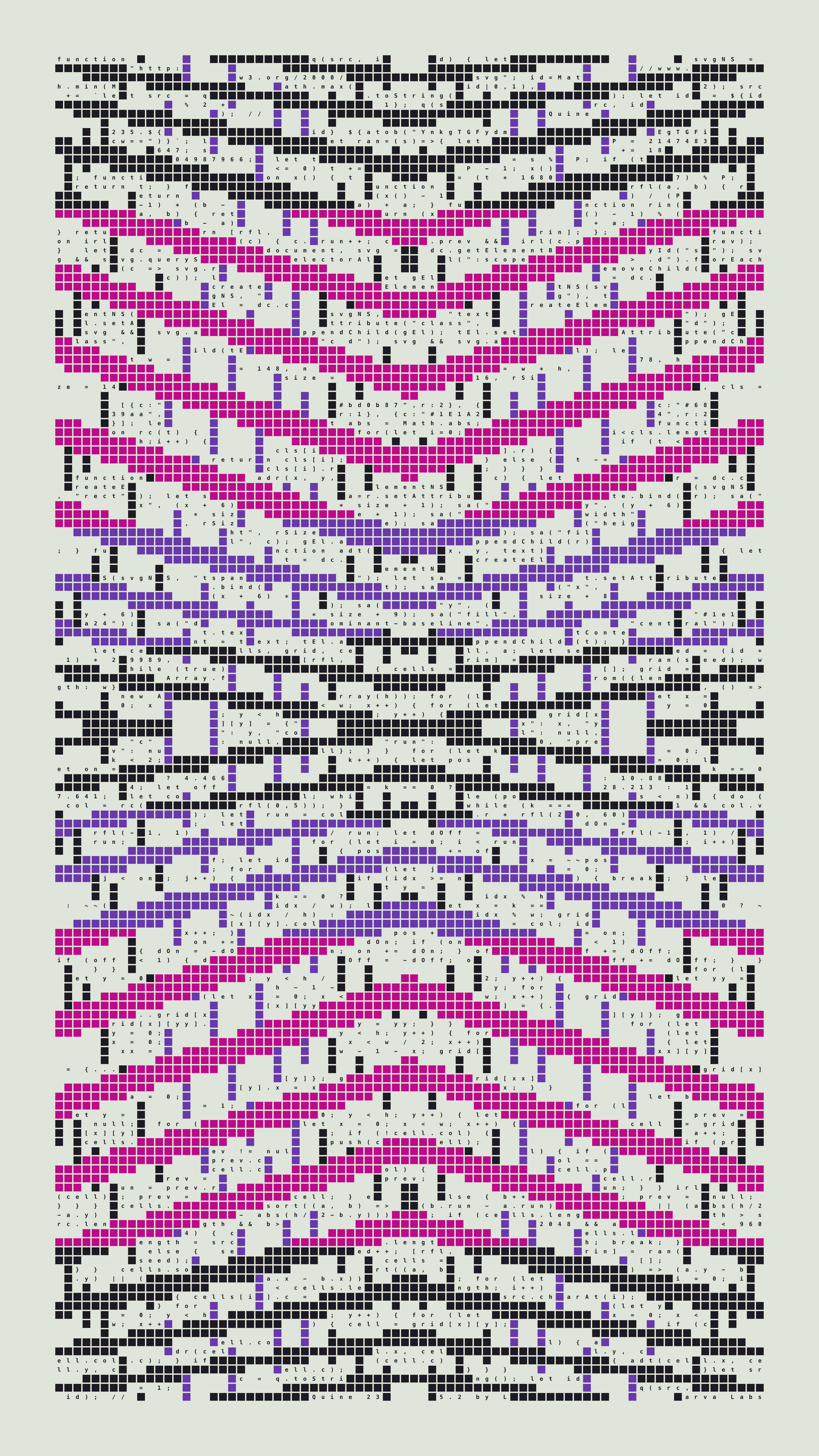 Quine #235 — Generation 2