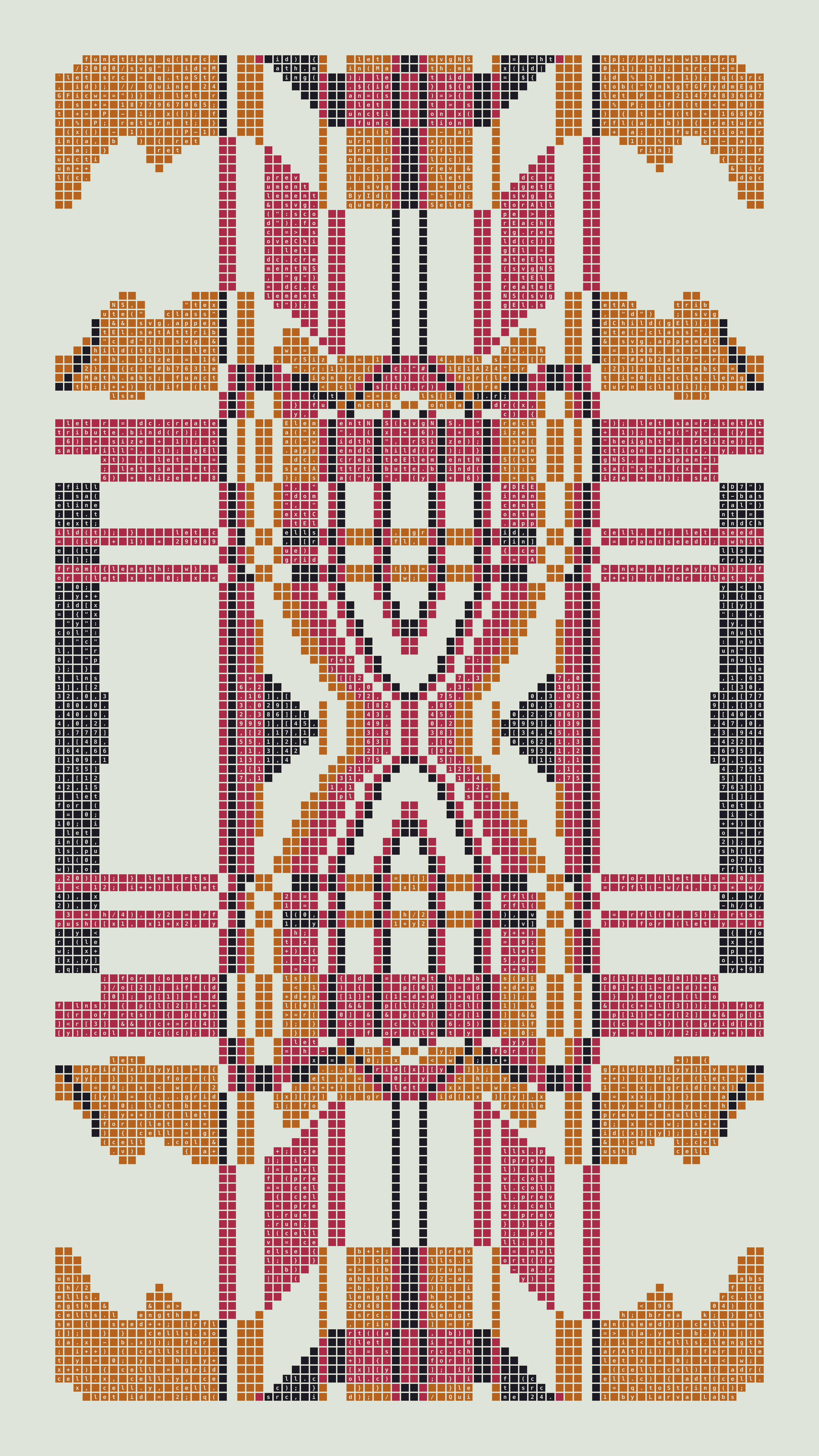 Quine #24 — Generation 1 (poster)