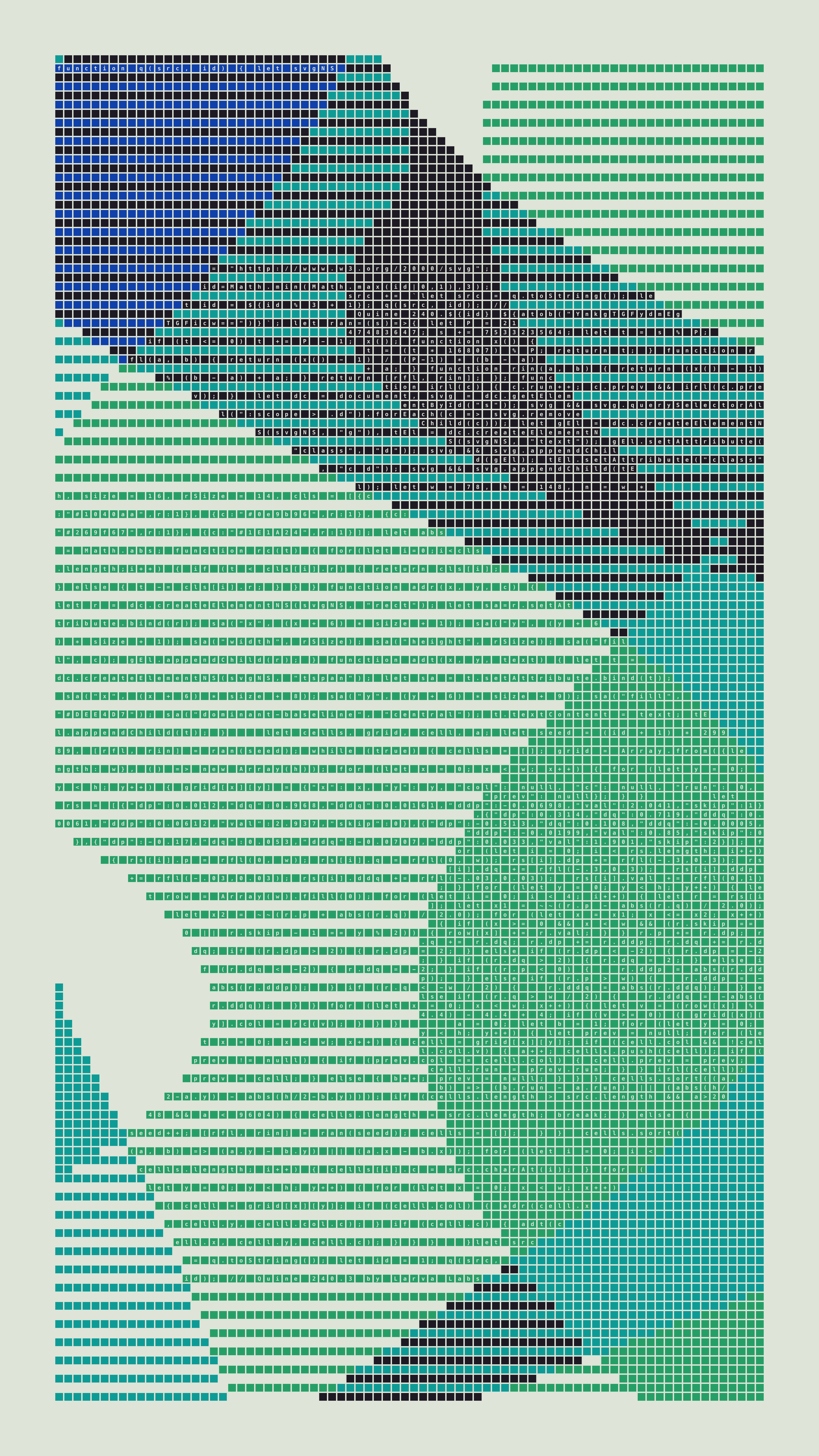Quine #240 — Generation 3